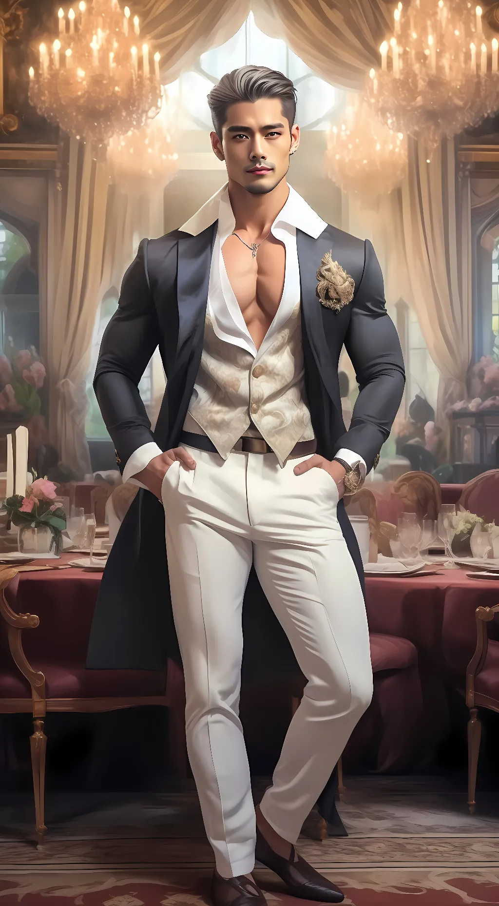 ai character: Andrew  background