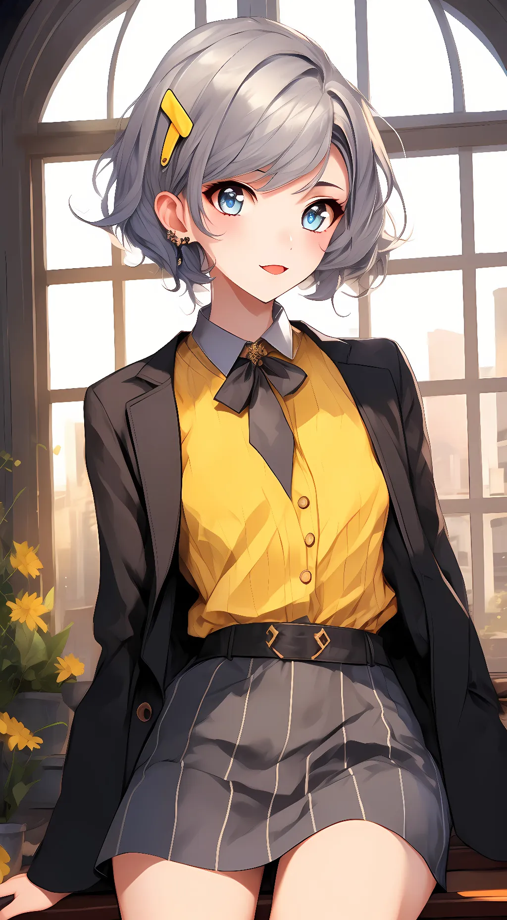 ai character: Gaty background