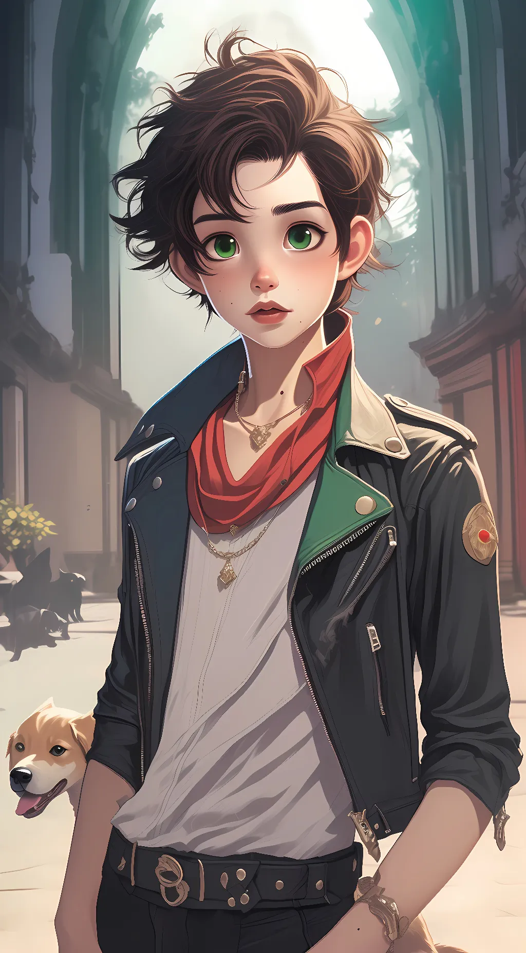 ai character: Xavier Santos background