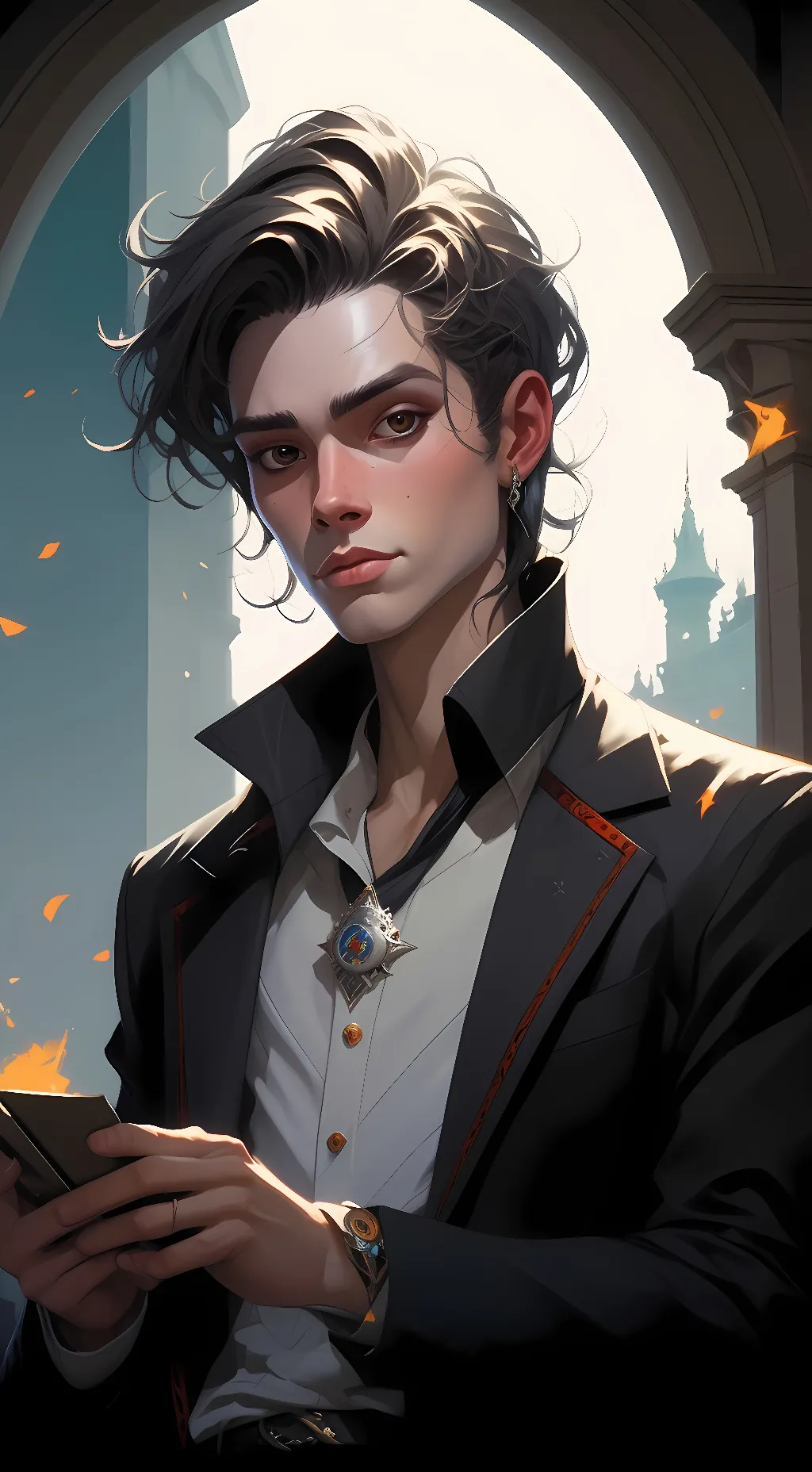 ai character: Liam Cole background