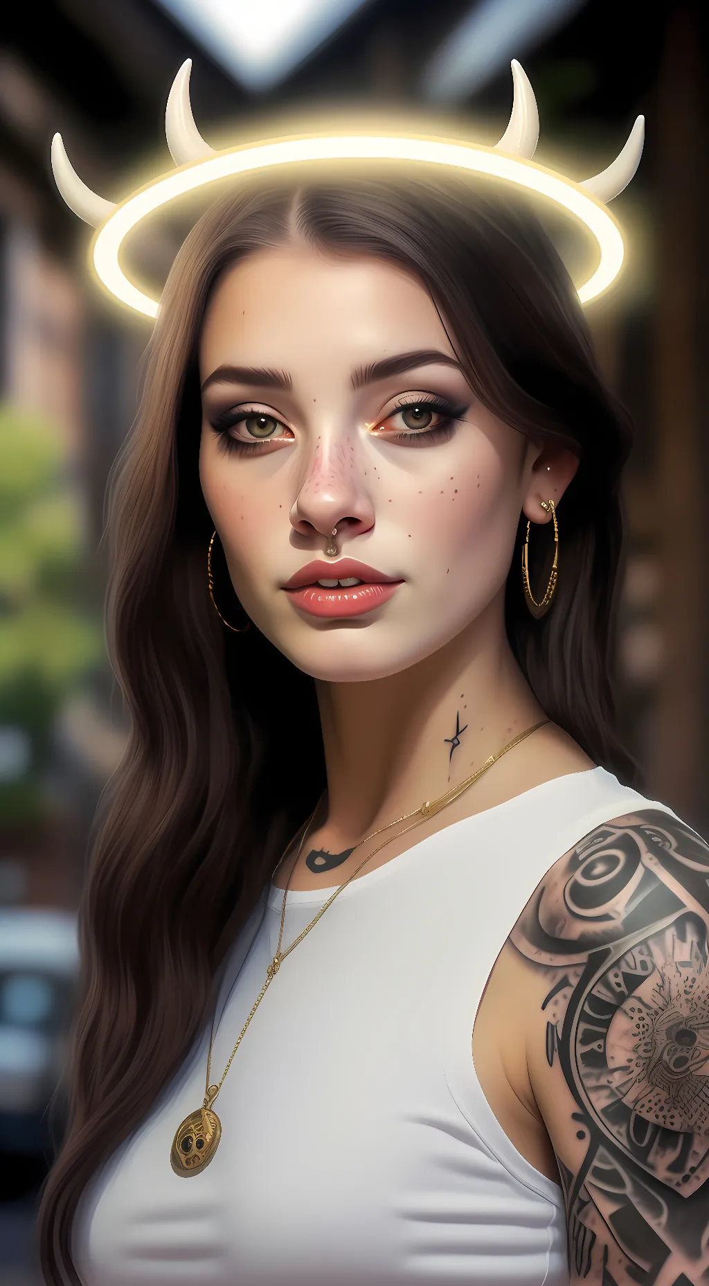 ai character: Bianca background