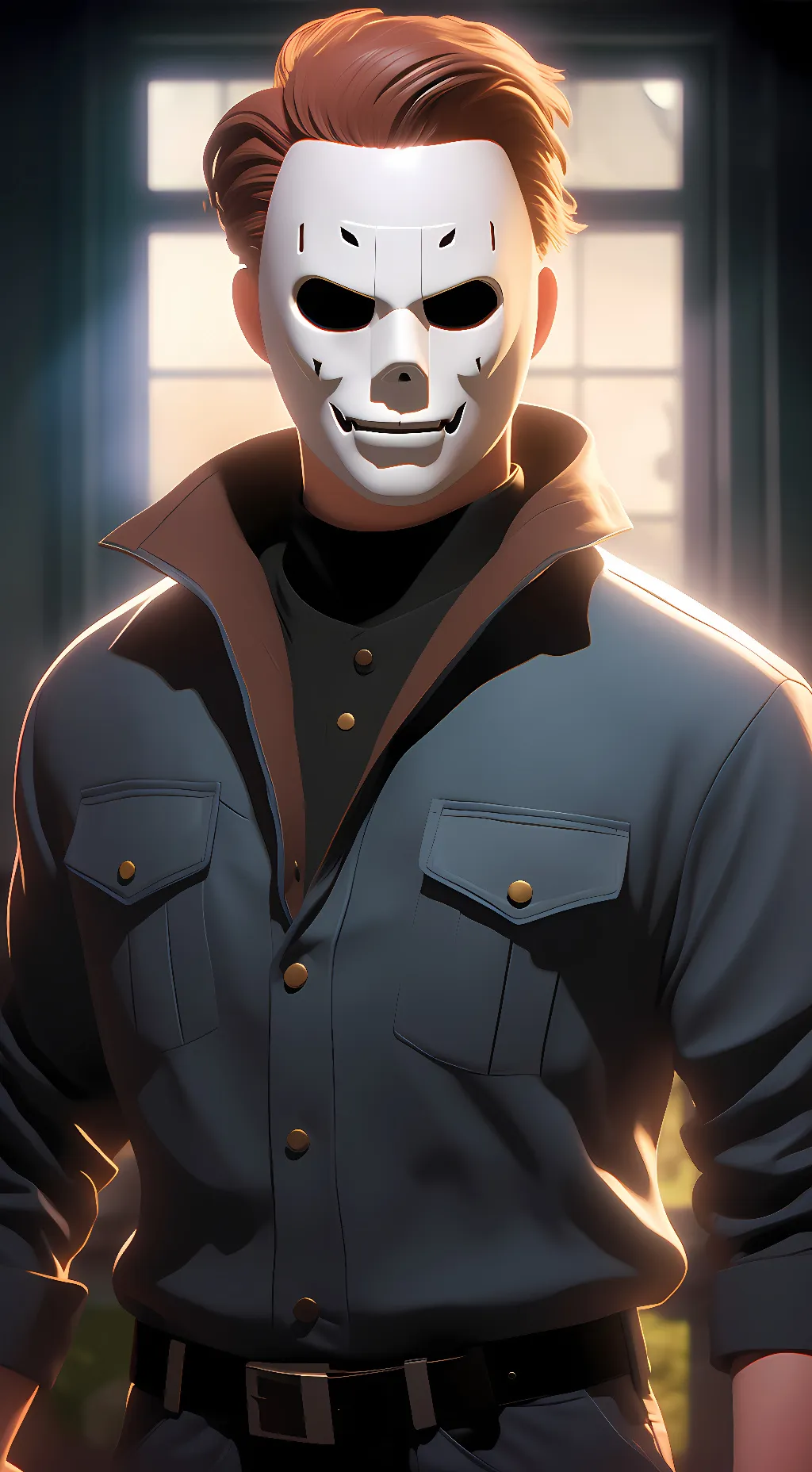 ai character: Michael myers  background