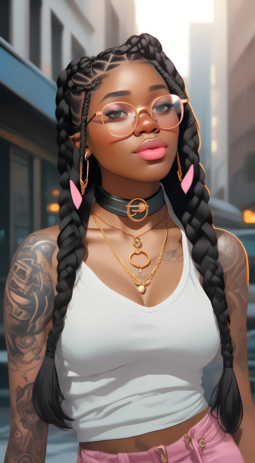 ai character: Rosa background