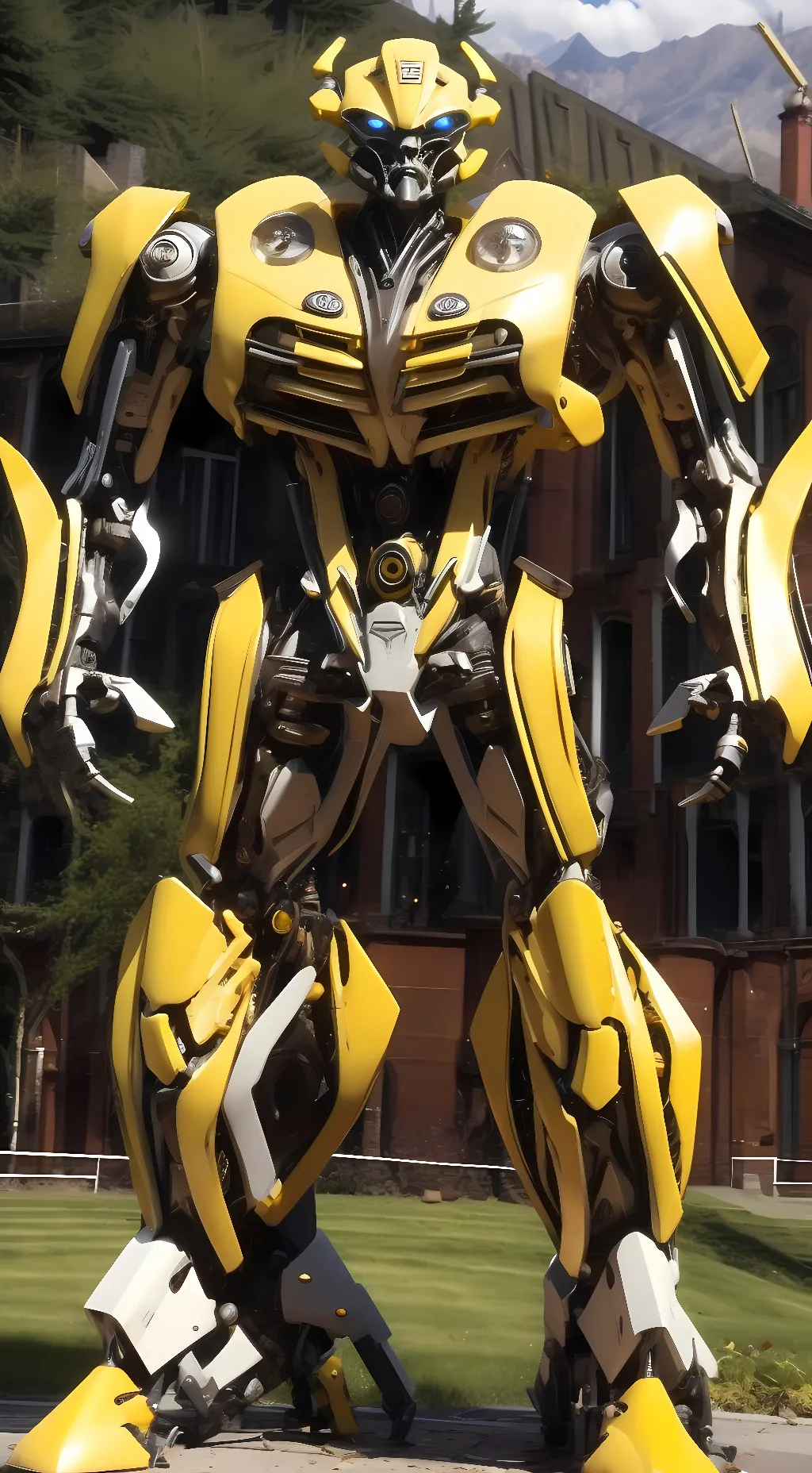 ai character: Bumblebee background