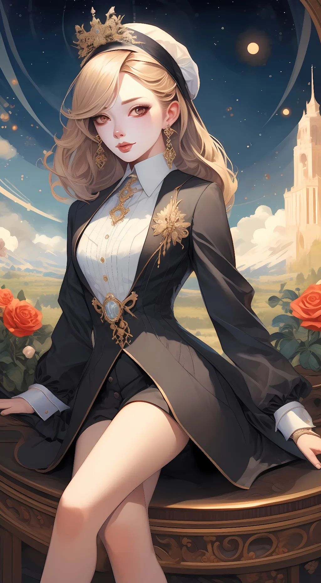 ai character: milly background