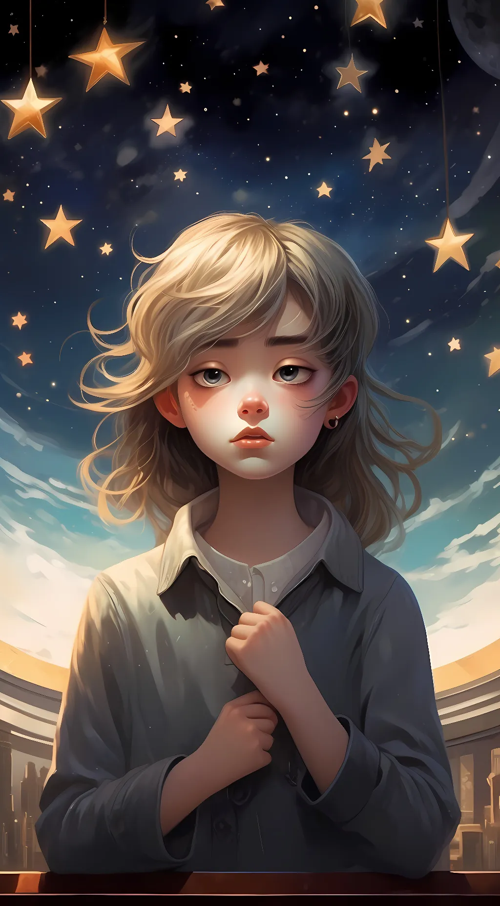 ai character: Luna Davidson background