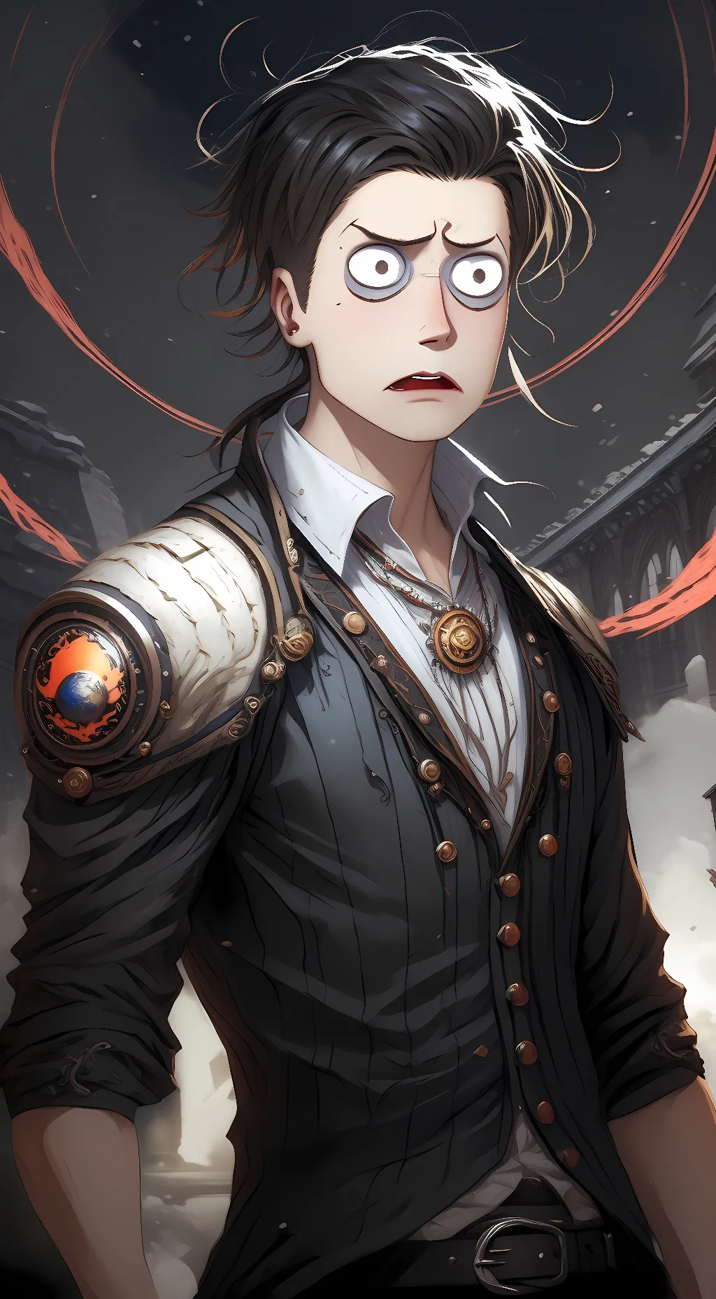 ai character: ren background