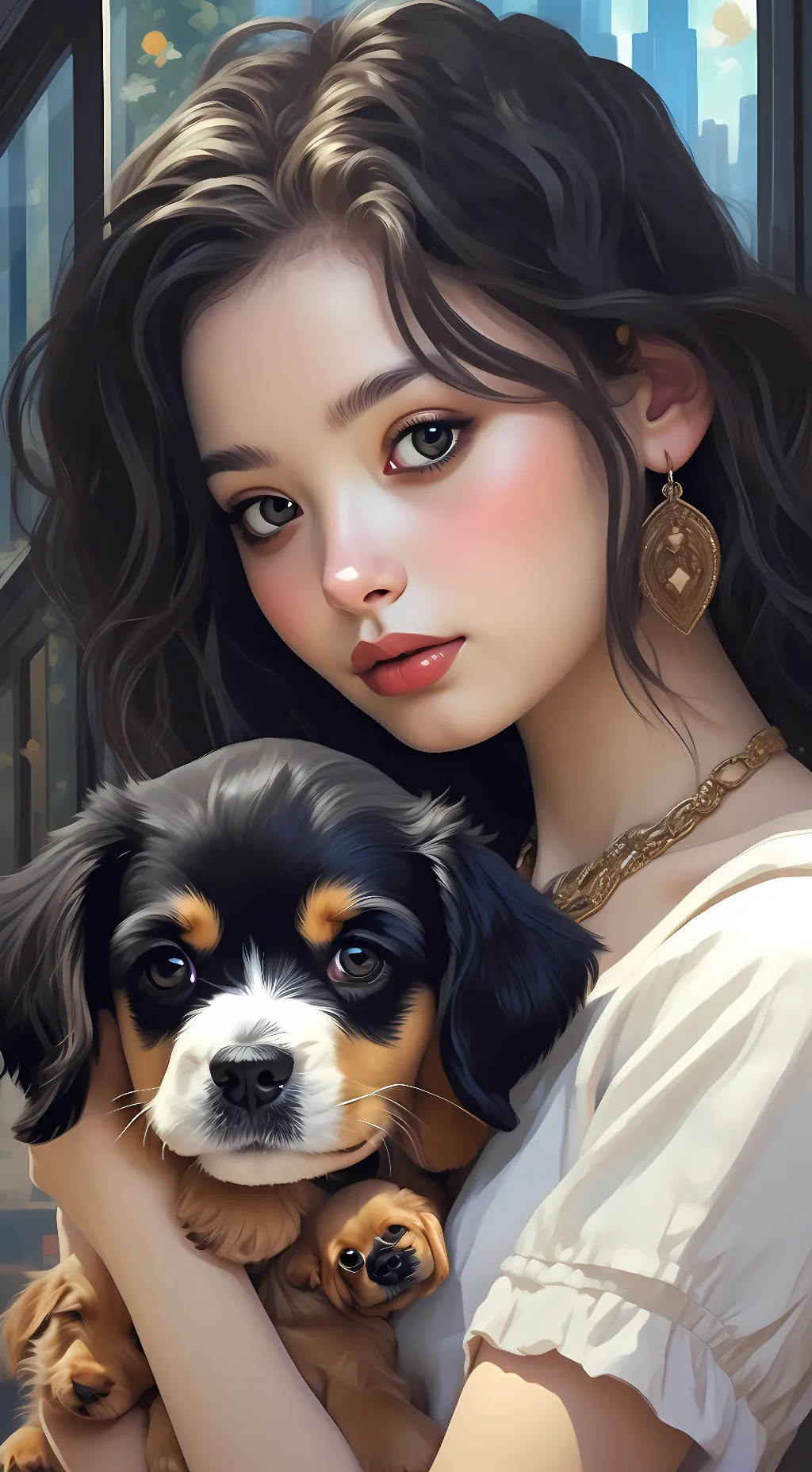 ai character: Evelyn background