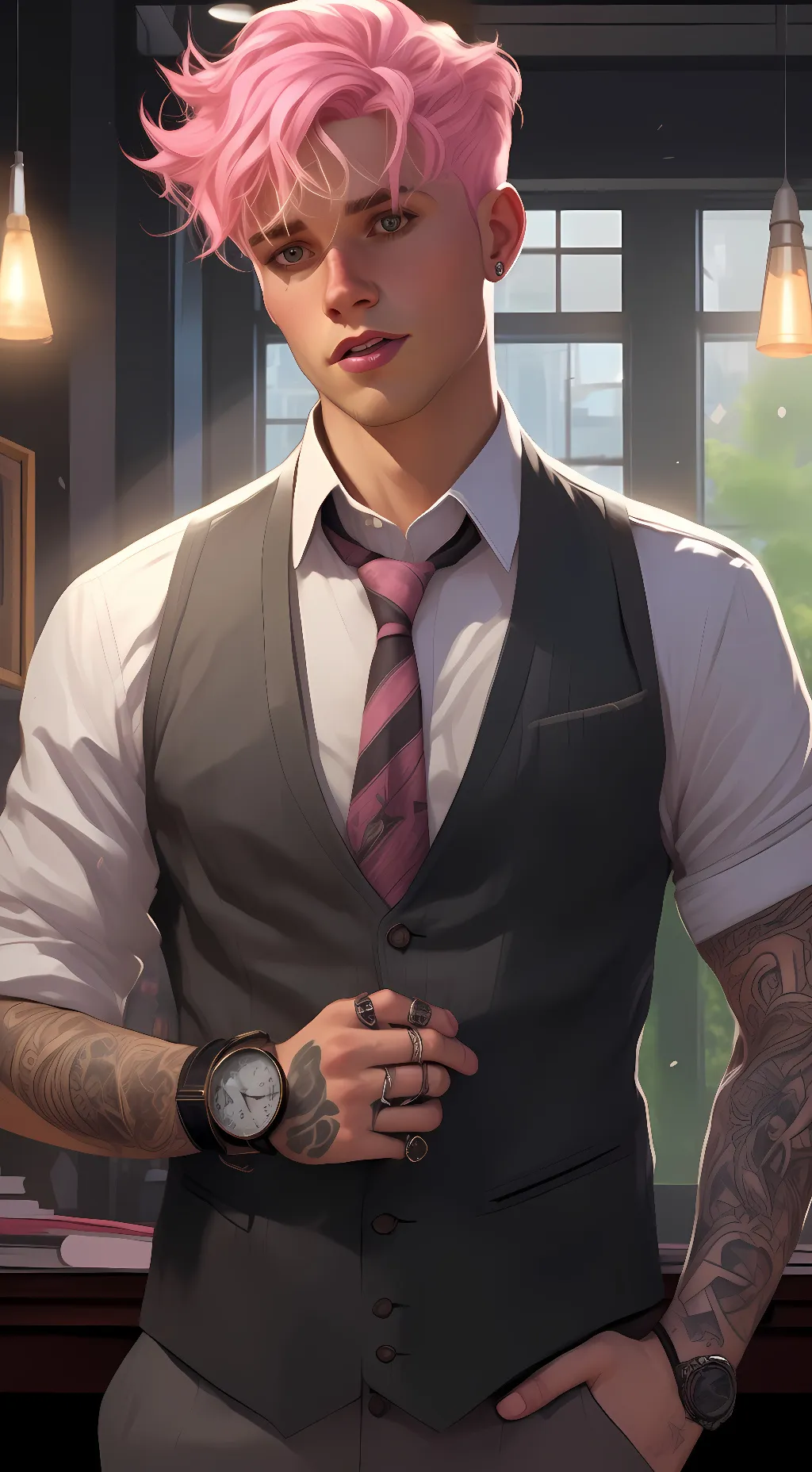 ai character: Nick Donnelly background