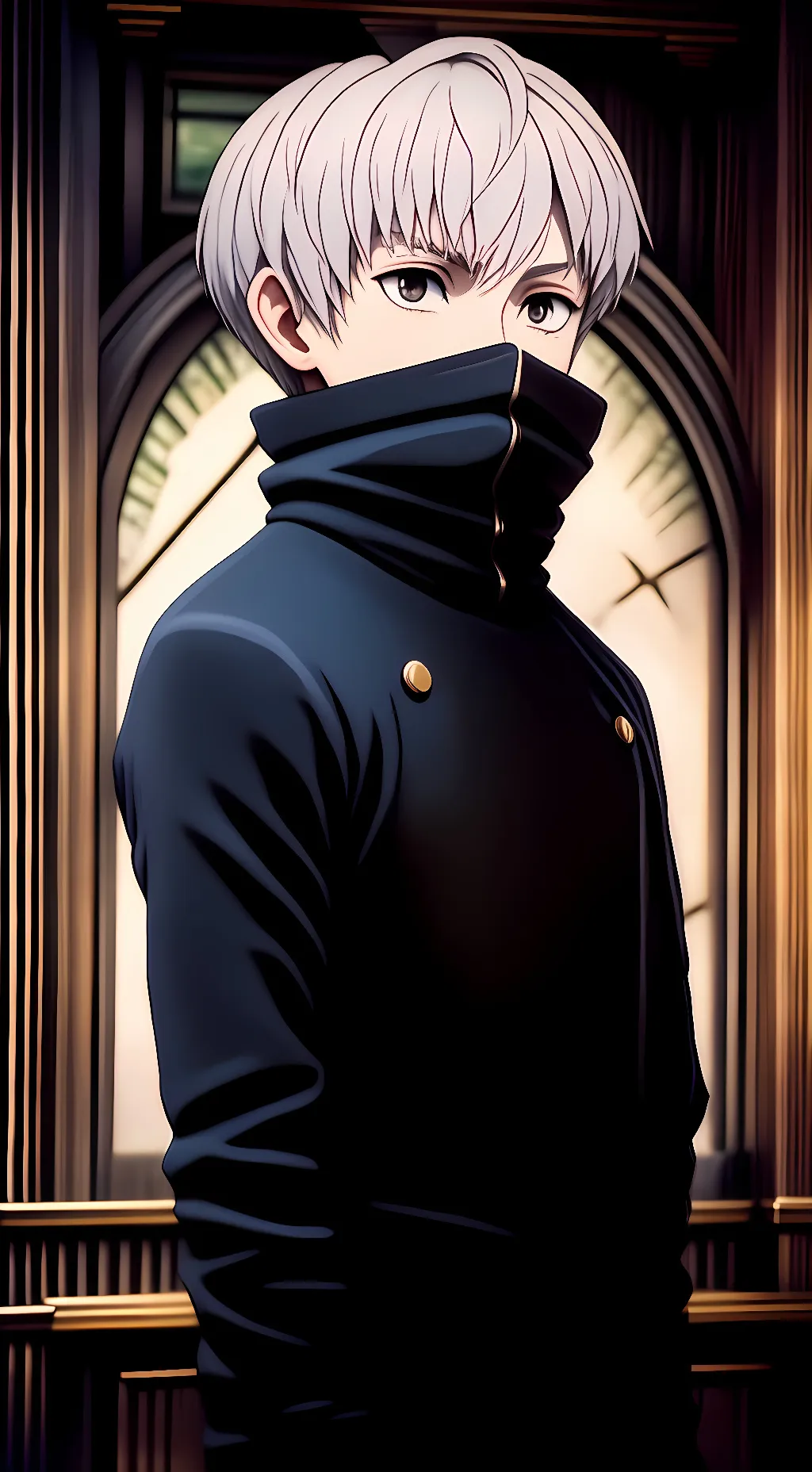 ai character: toge inumaki background