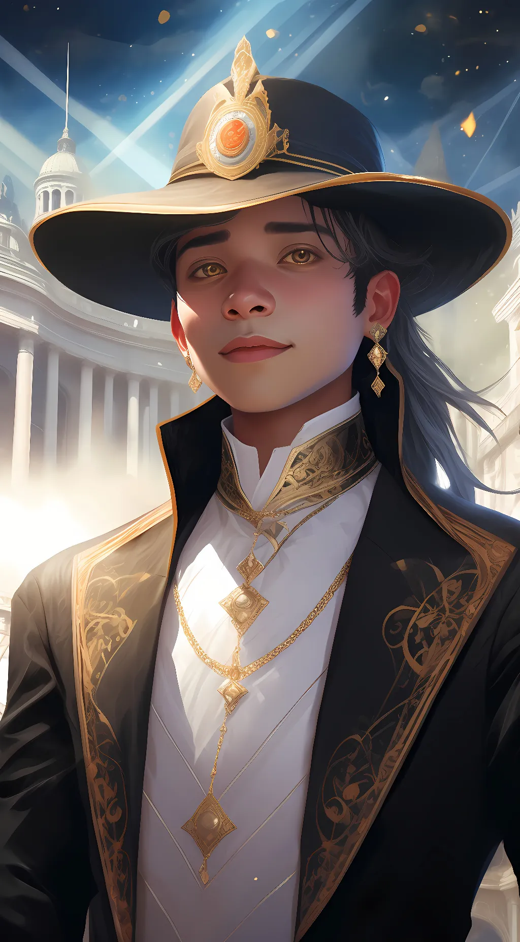 ai character: David background