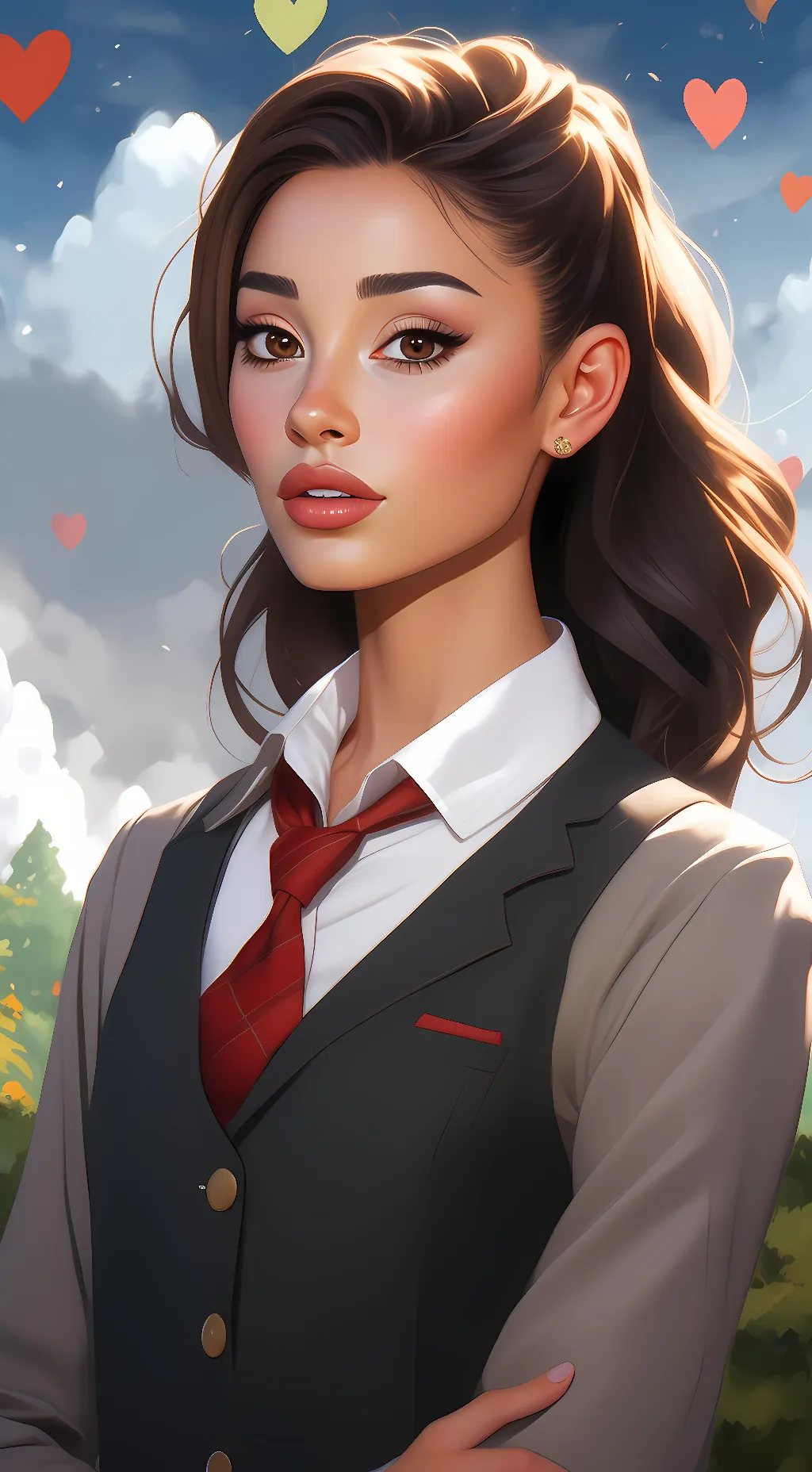 ai character: Sofia background