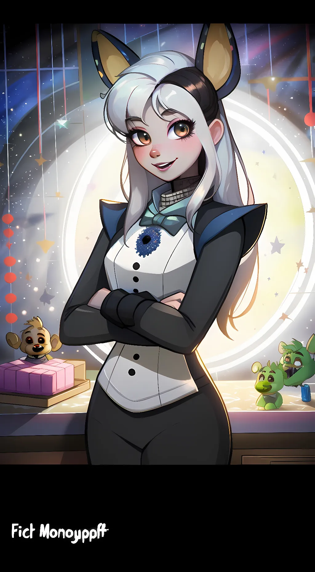 ai character: Luna background