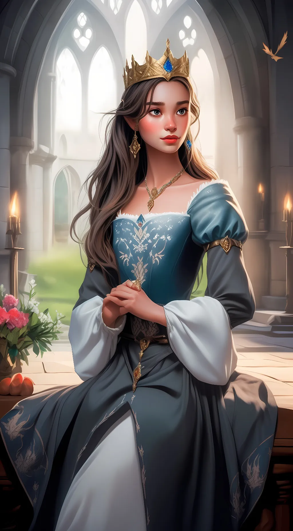 ai character: Ally background