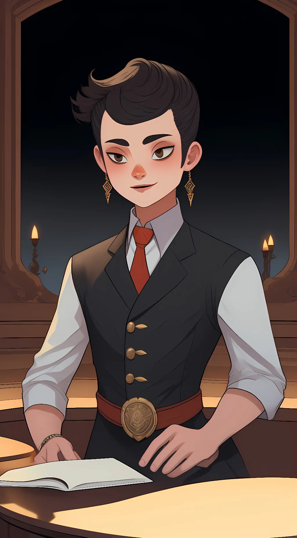 ai character: person background