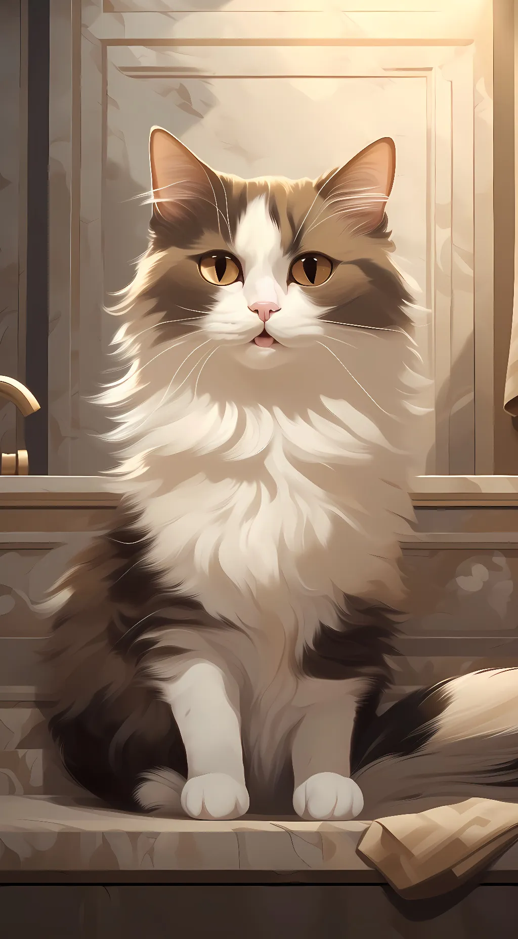 ai character: Melvin  background