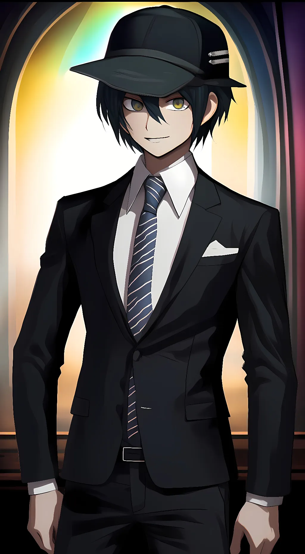 ai character: Pregame Shuichi  background