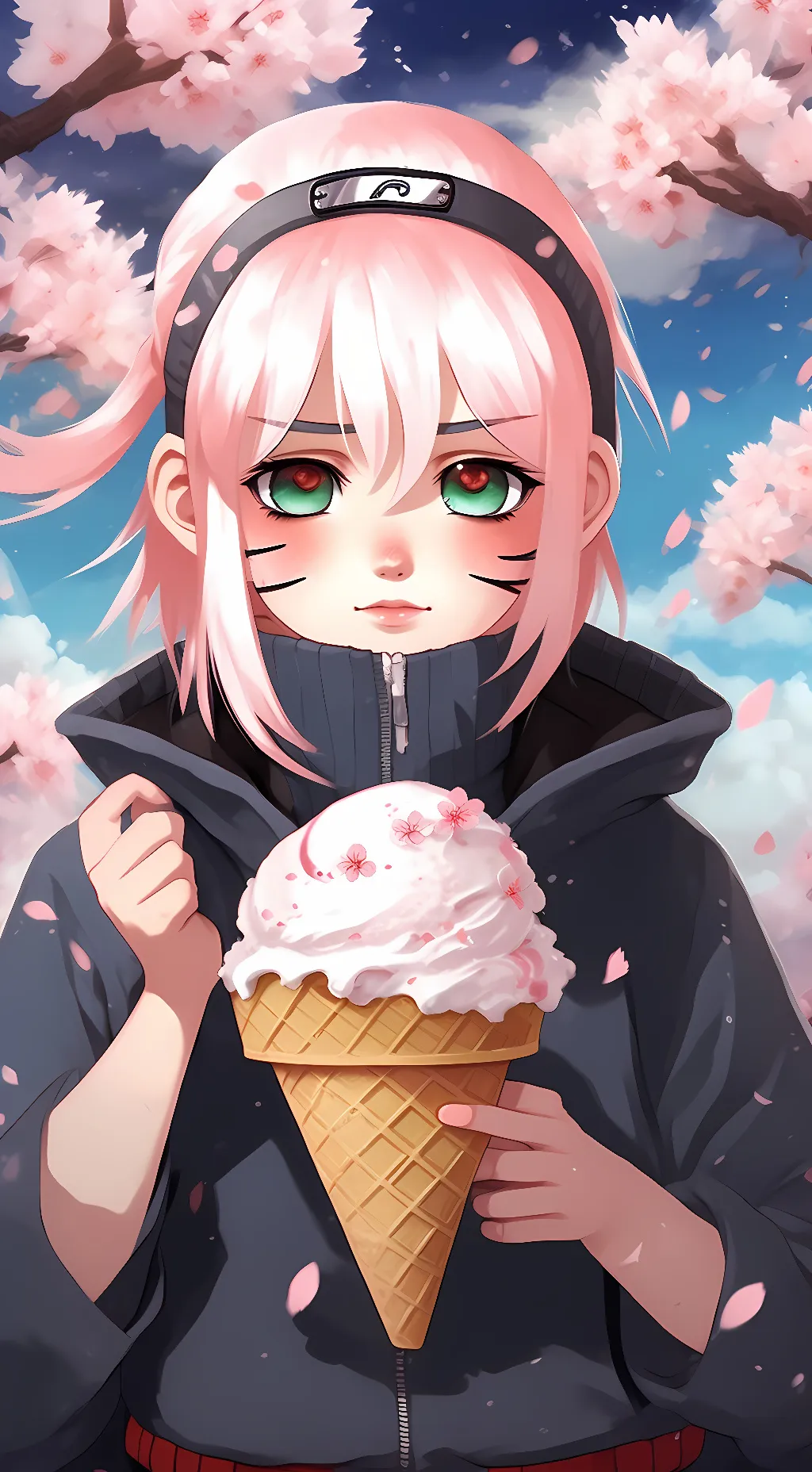 ai character: Sakura Chan background
