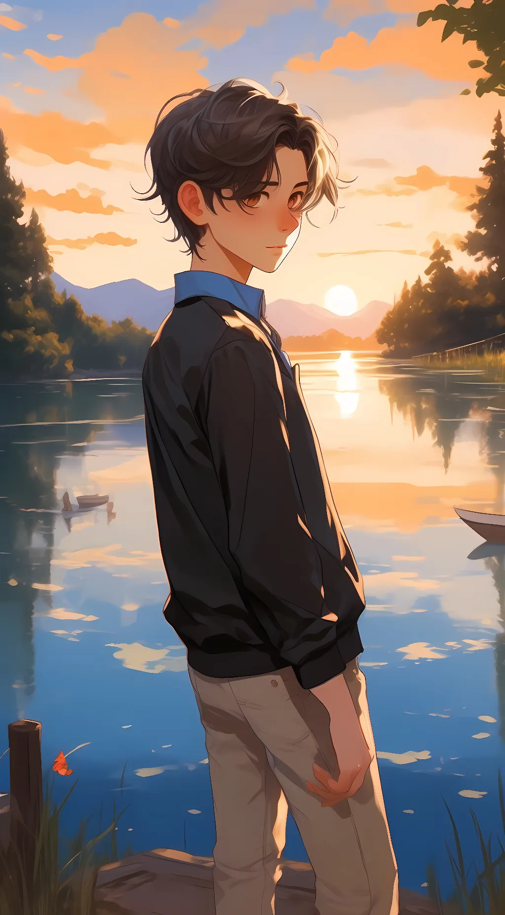 ai character: Suna background