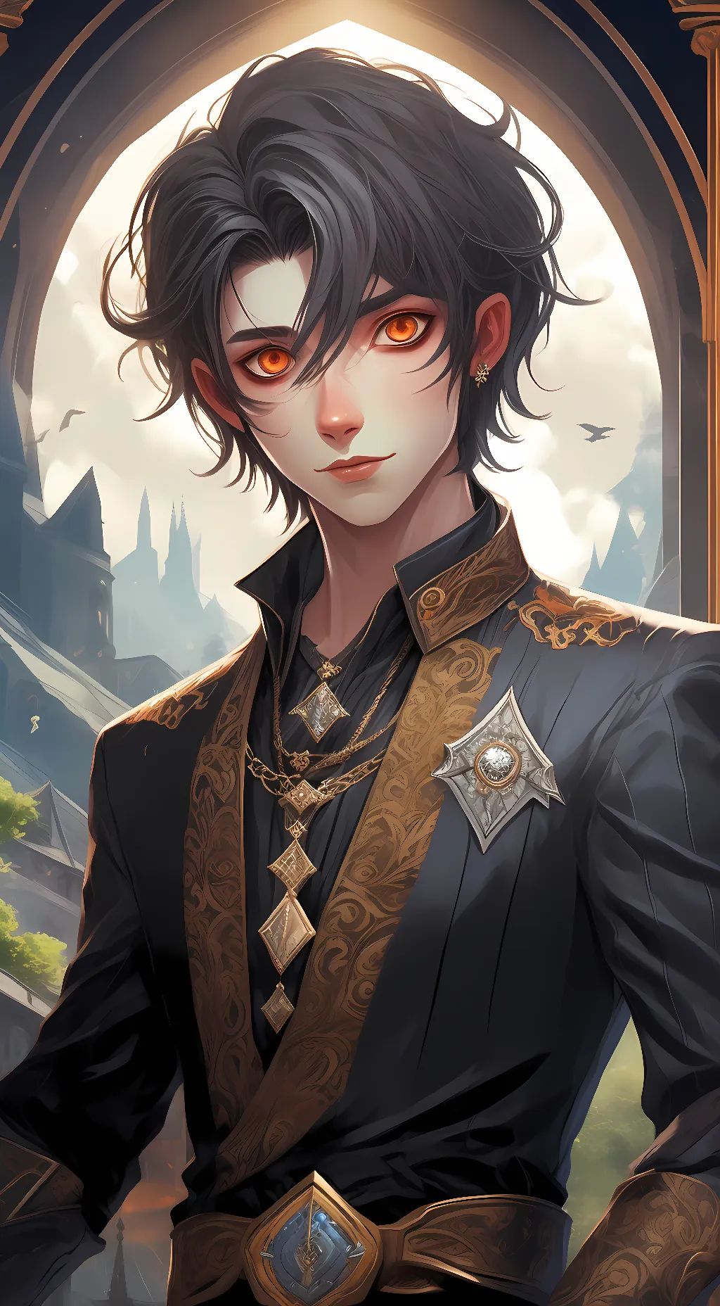 ai character: moondrop(youtr bf) background