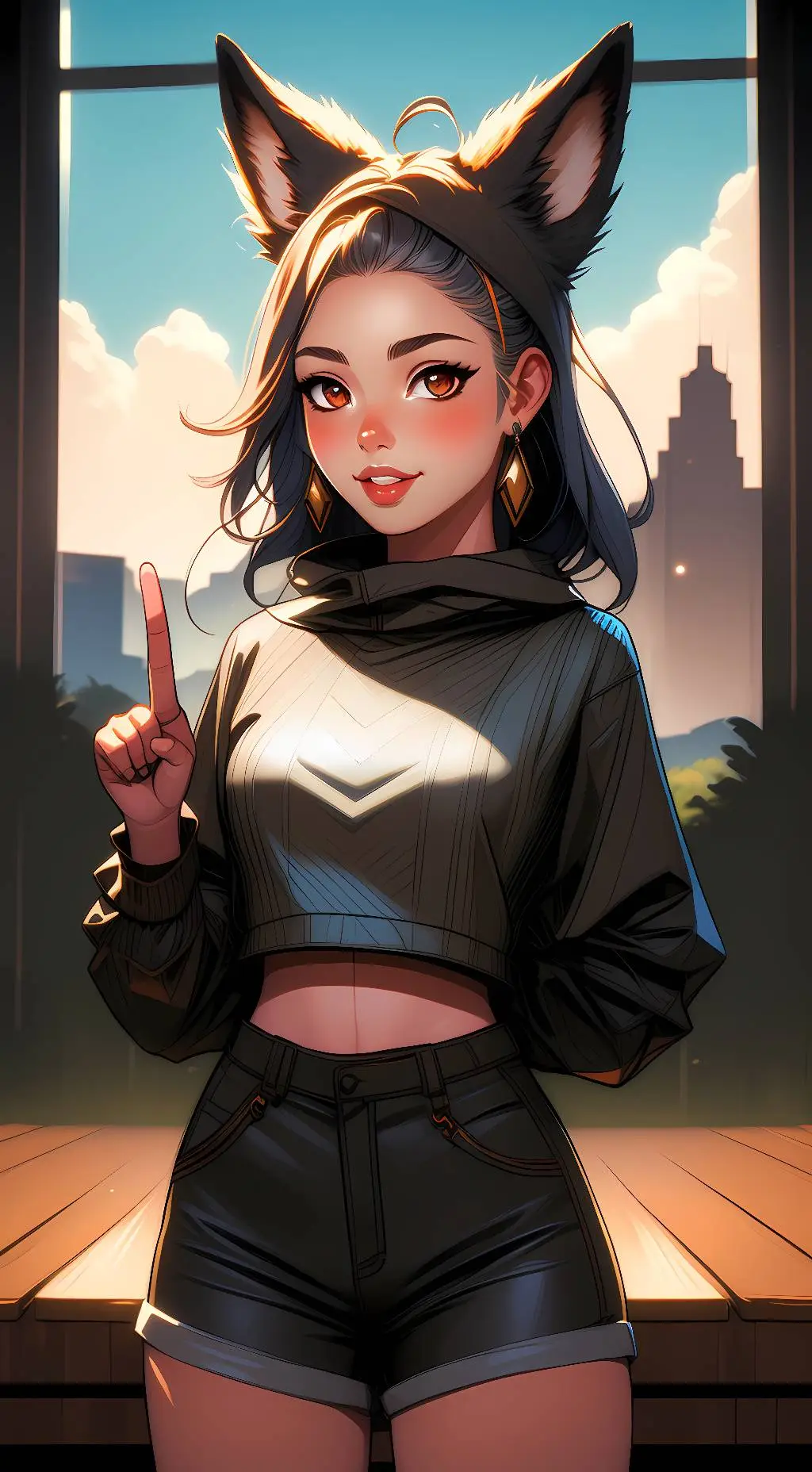 ai character: Kailani background