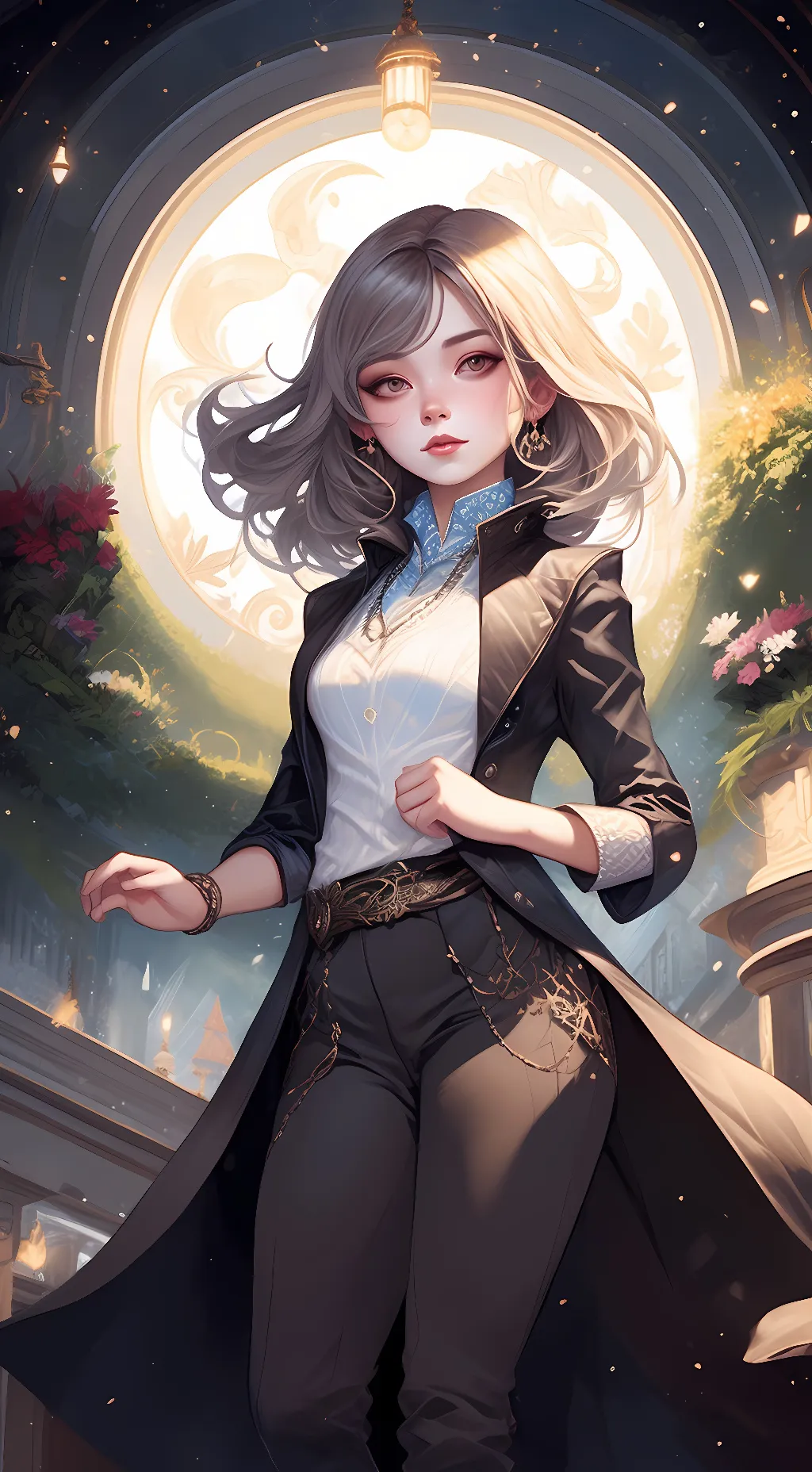 ai character: Tina background