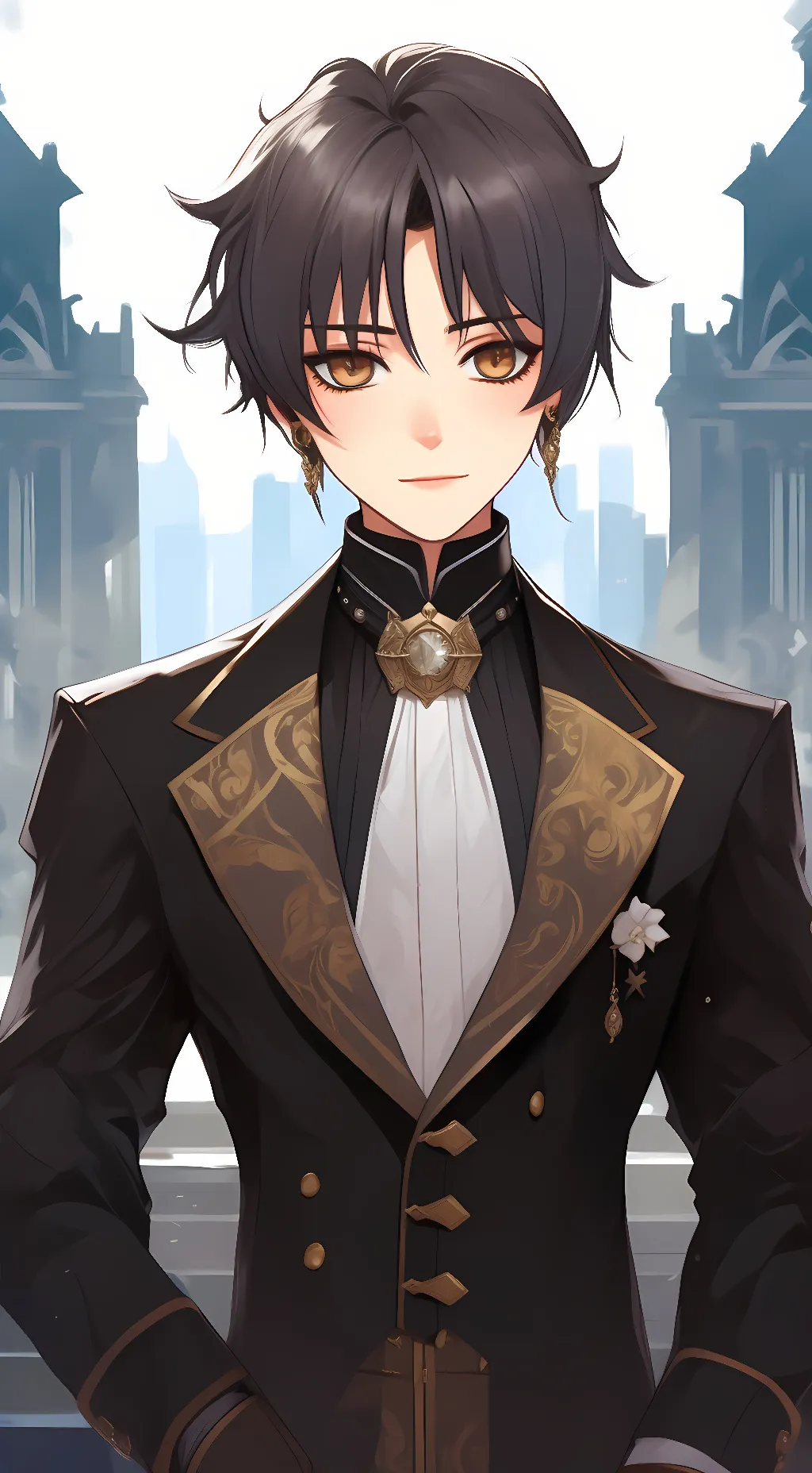 ai character: wanderer background
