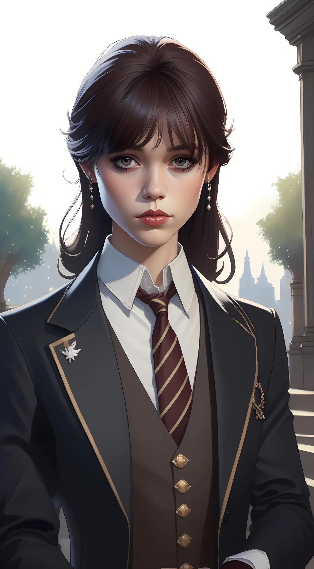 ai character: Maddie  background