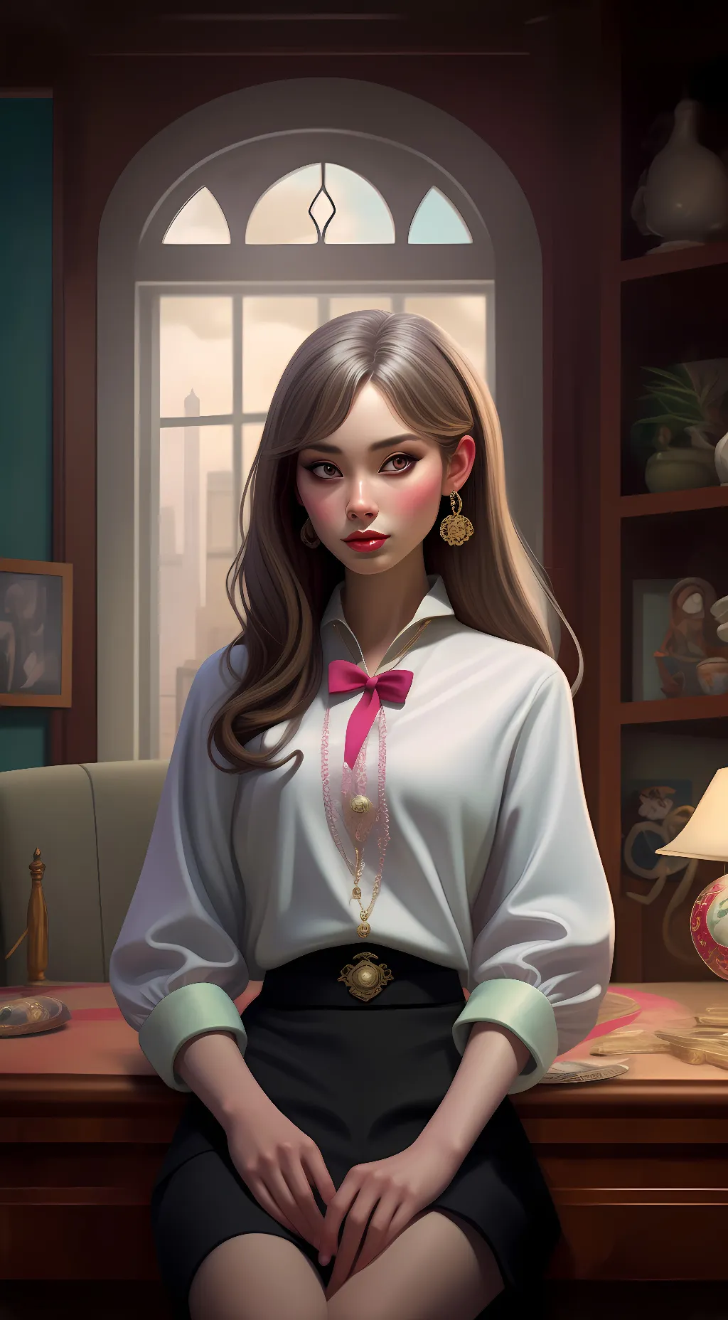 ai character: Clara background