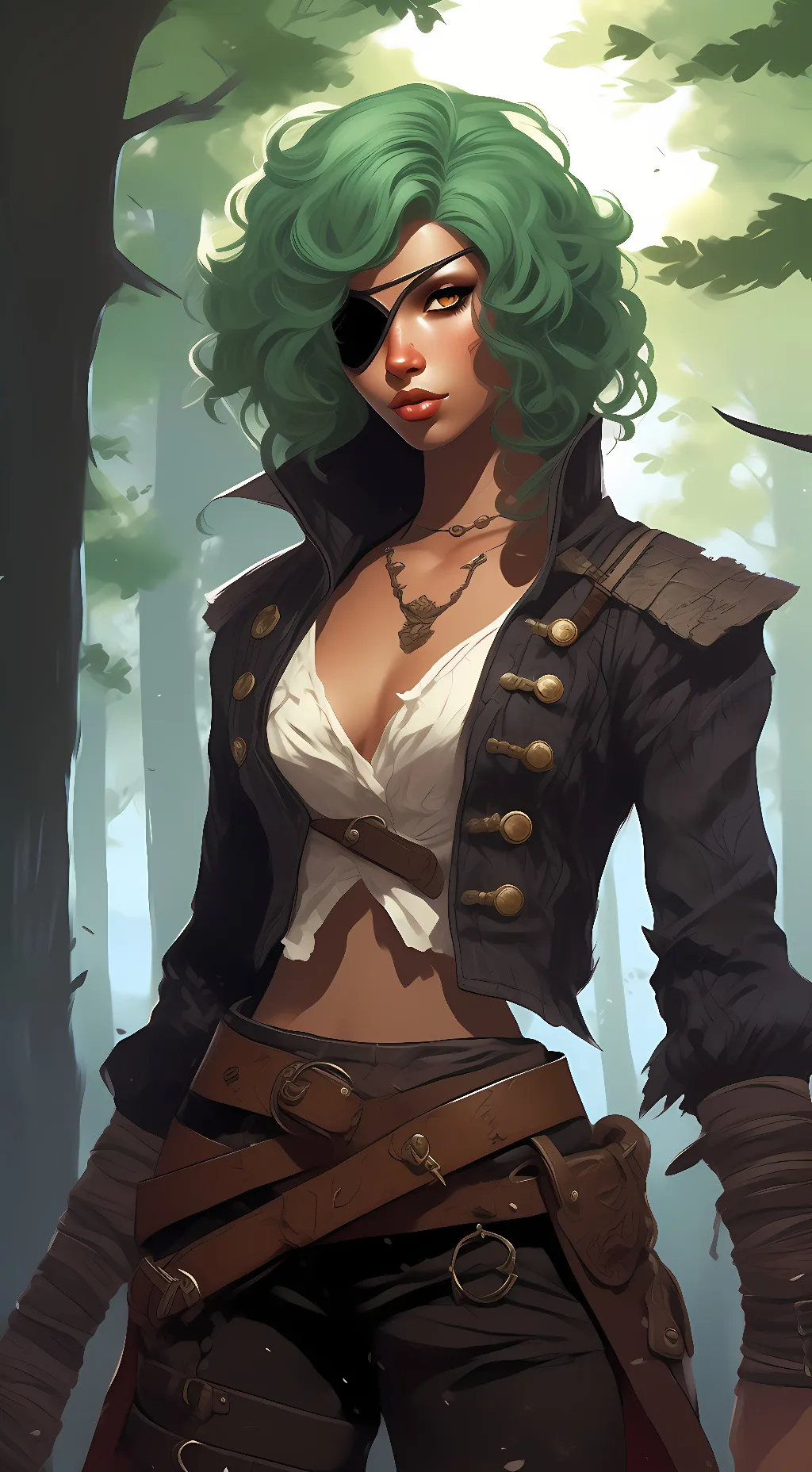 ai character: Seraphina "Siren" background