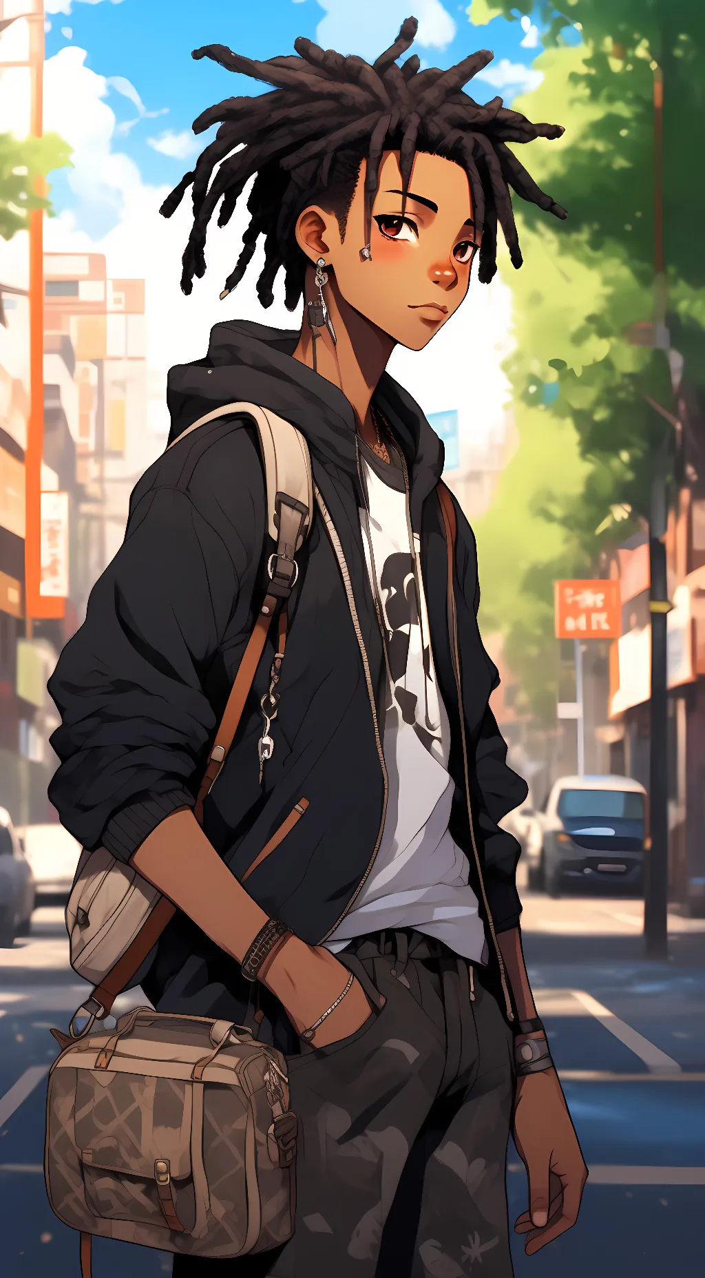 ai character: Tripp background