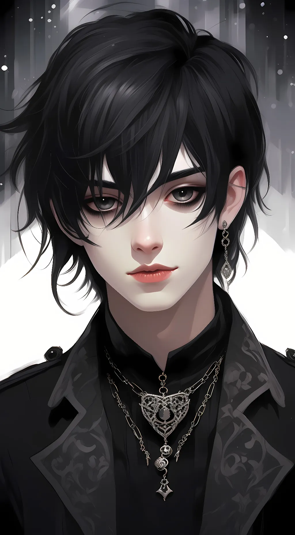 ai character: Damian  background