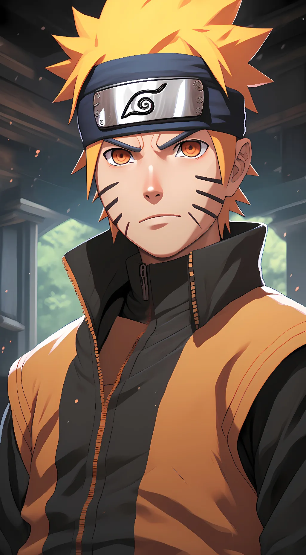 ai character: naruto uzumaki background