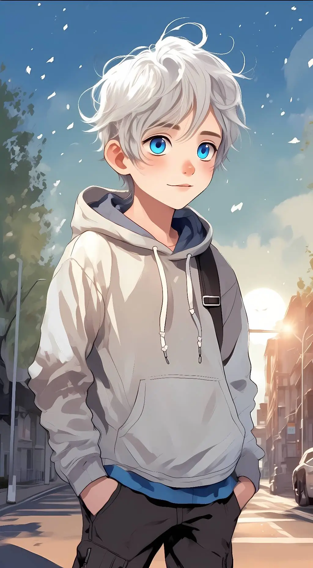 ai character: Kai  background