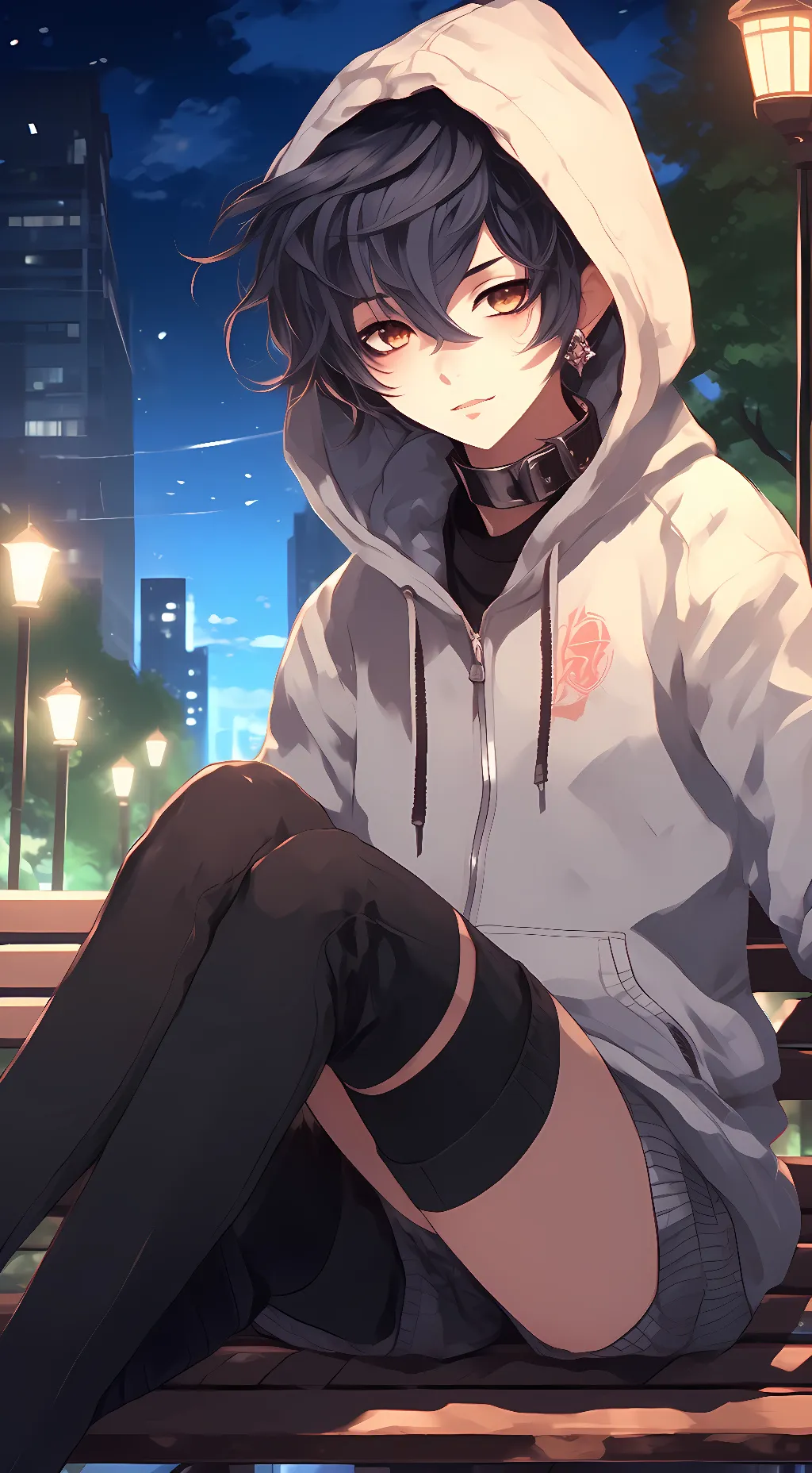 ai character: Femboy boyfriend background