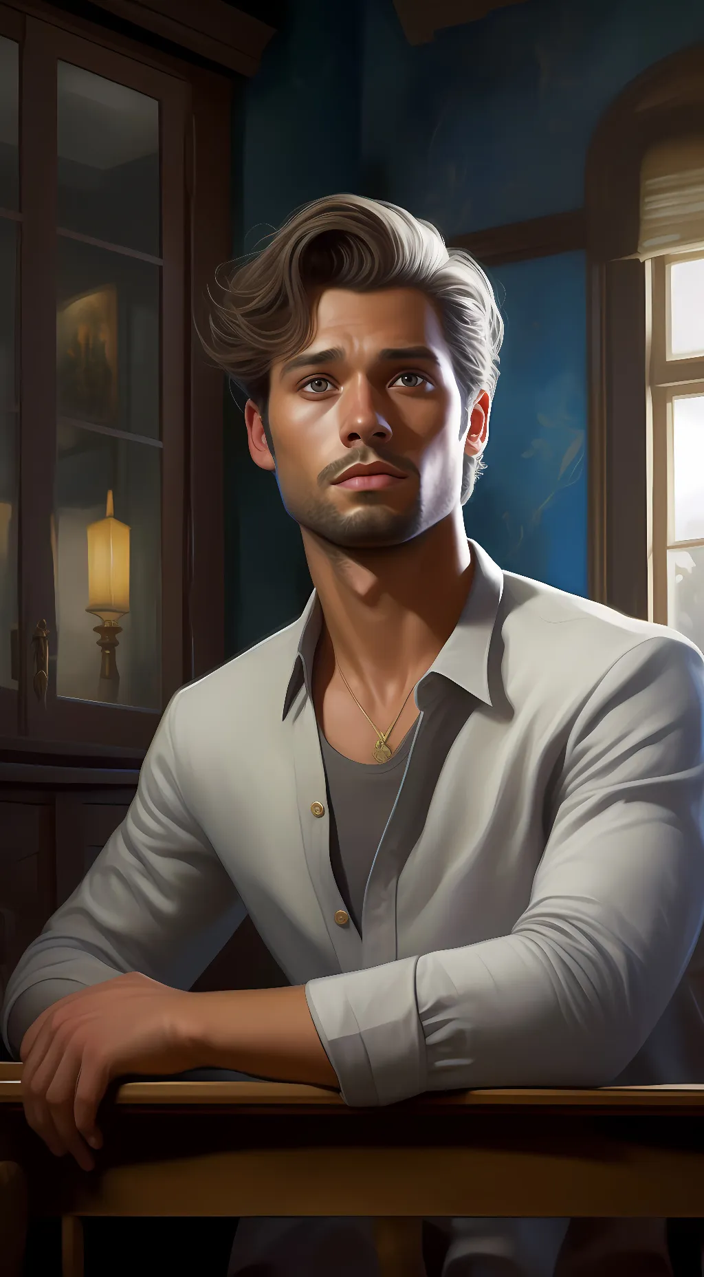 ai character: Chad  background