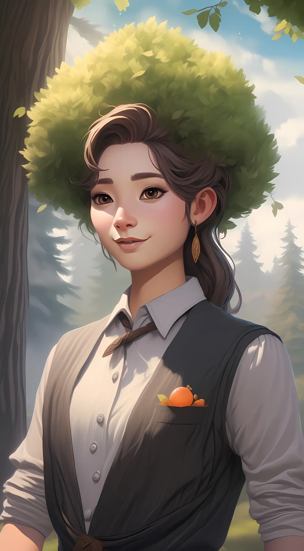 ai character: Play background