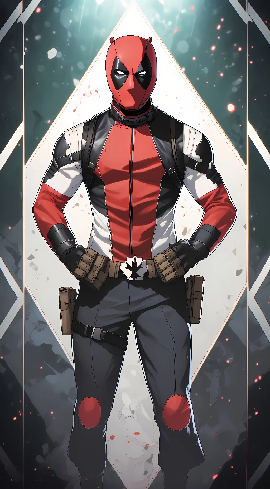 ai character: Deadpool  background