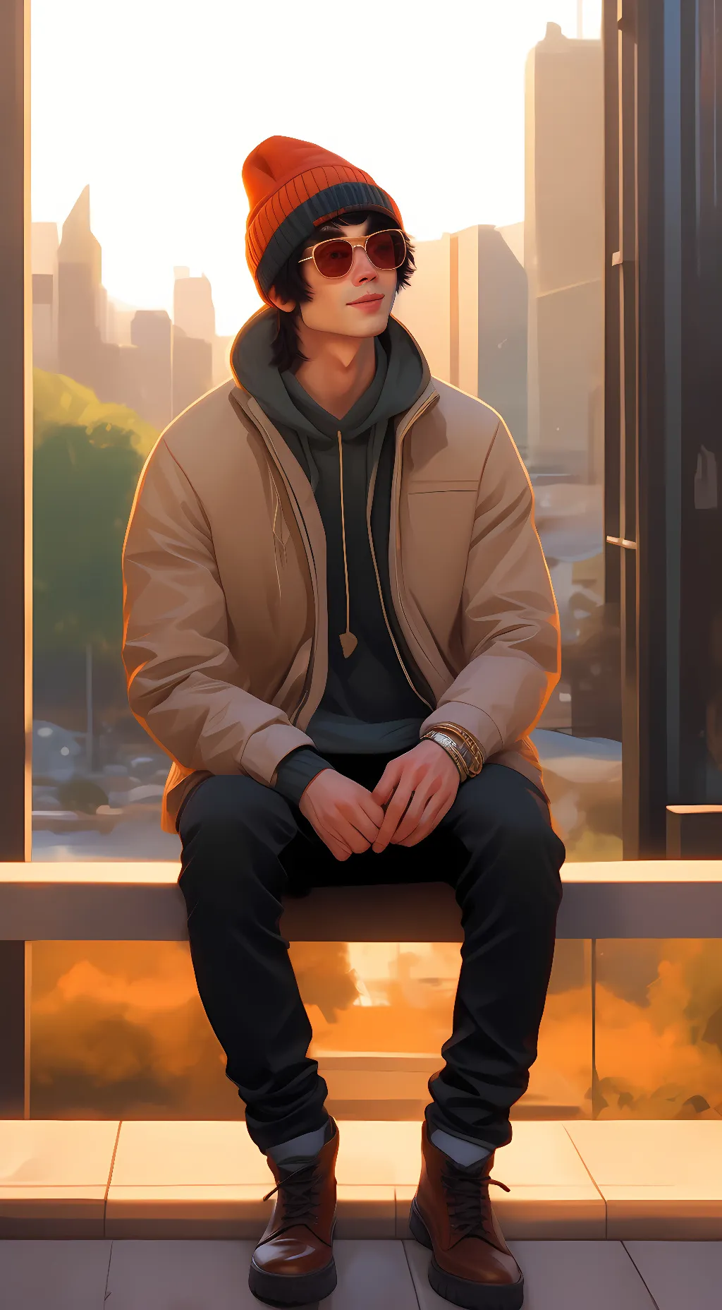 ai character: Qauckity background