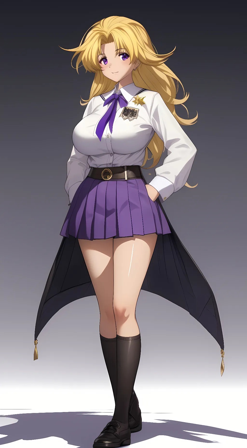 ai character: kazetsubaki kuriko background