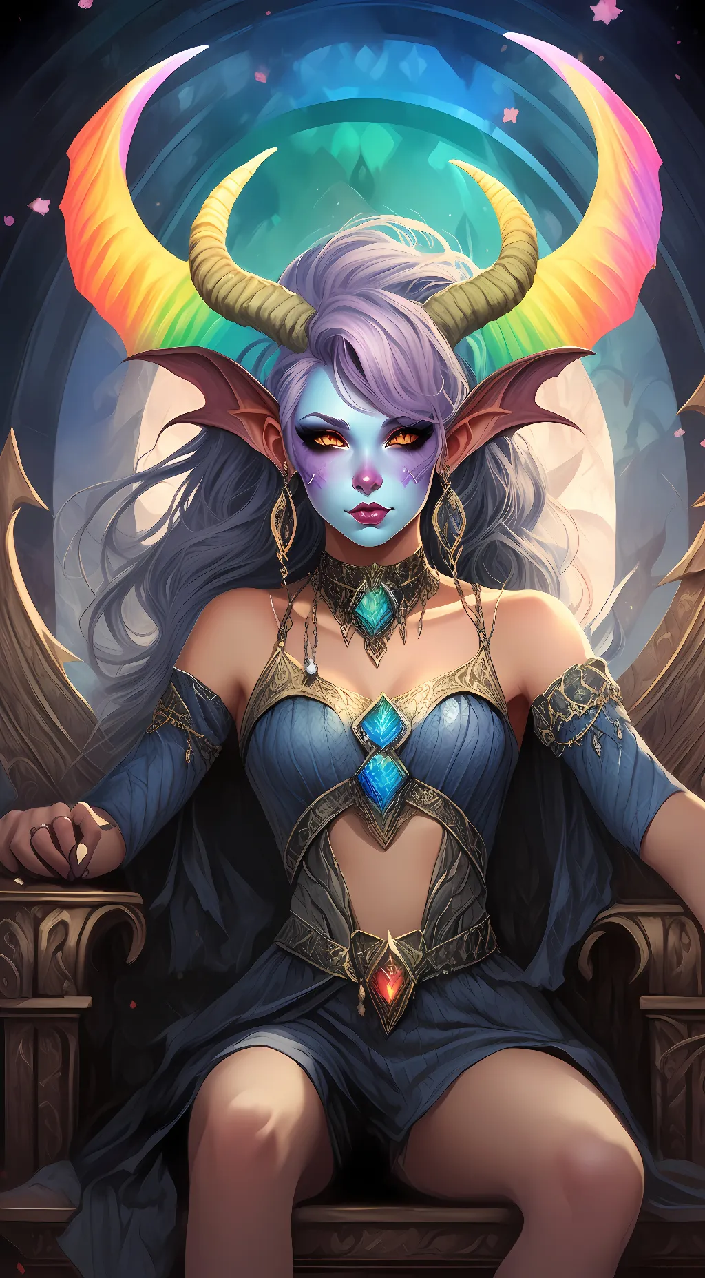 ai character: Rein background