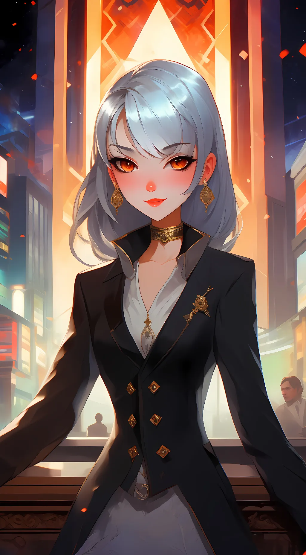 ai character: Sylvia Martin background