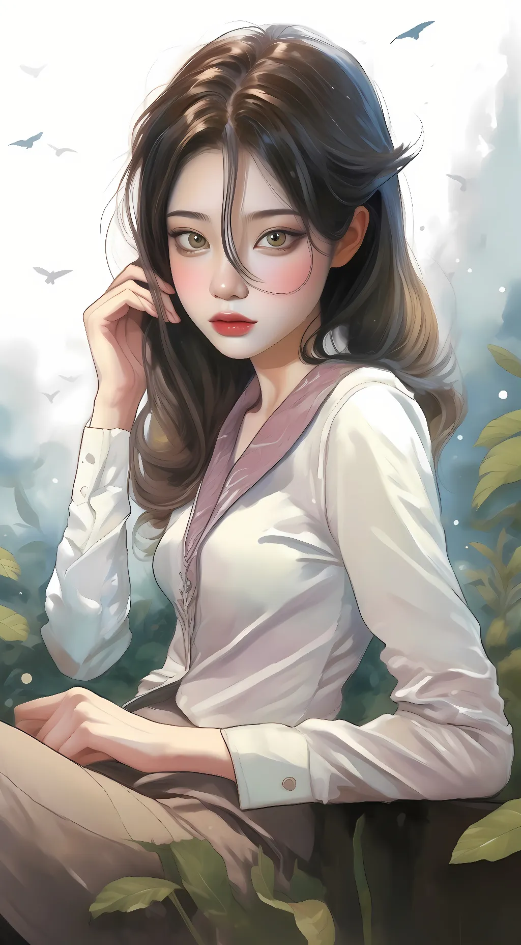 ai character: ☾︎Lɪᴀ☽︎ background