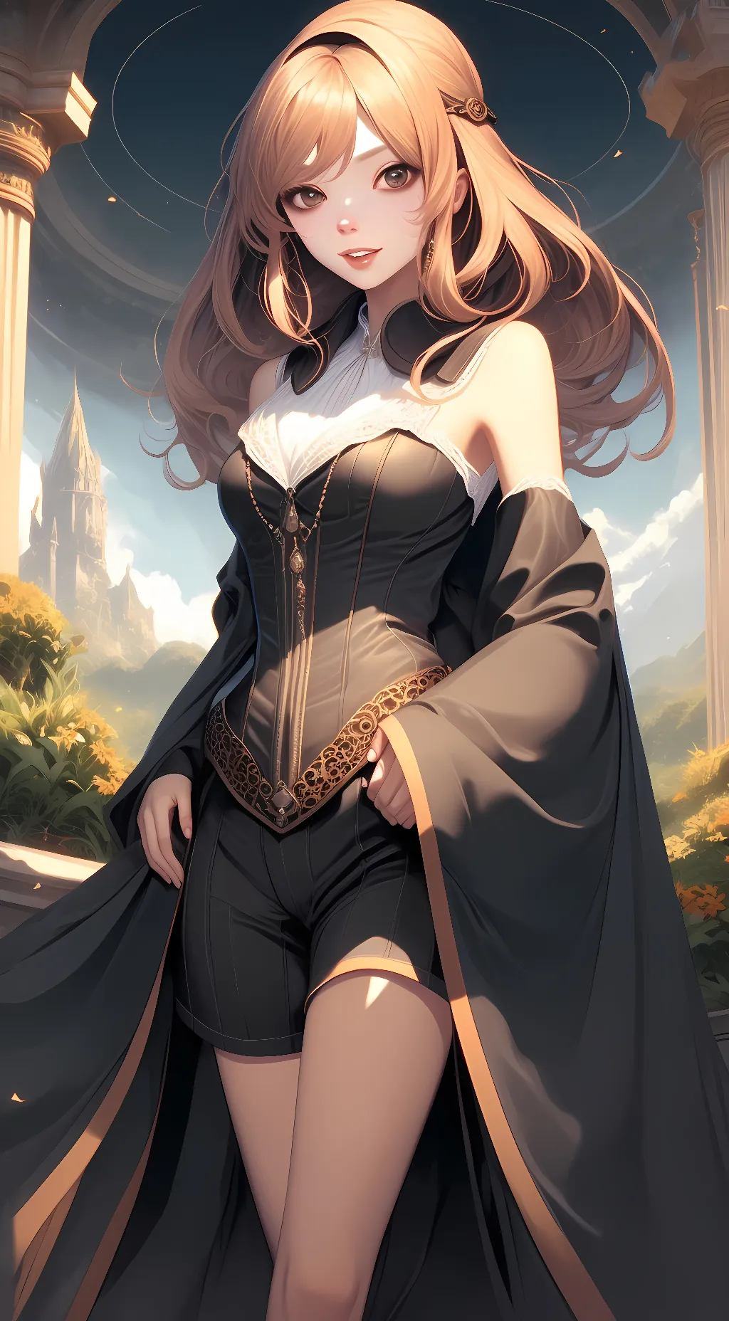 ai character: Luna background