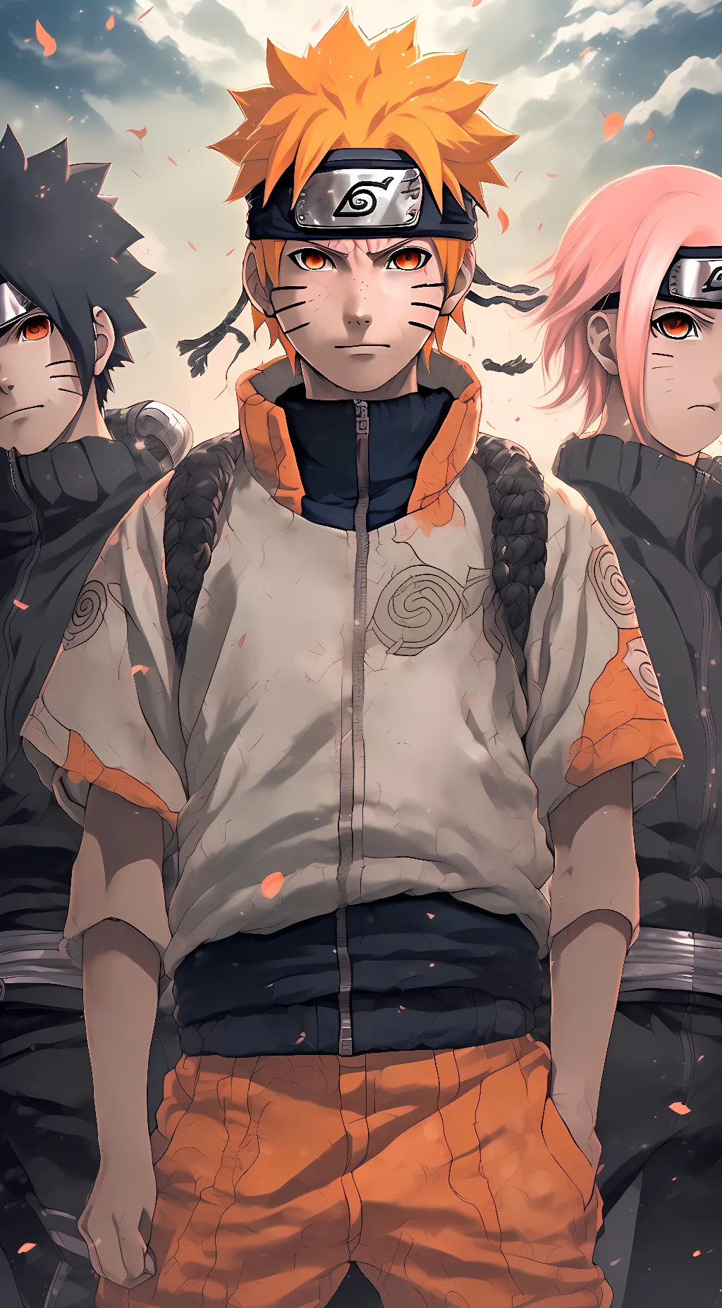ai character: team 7  background