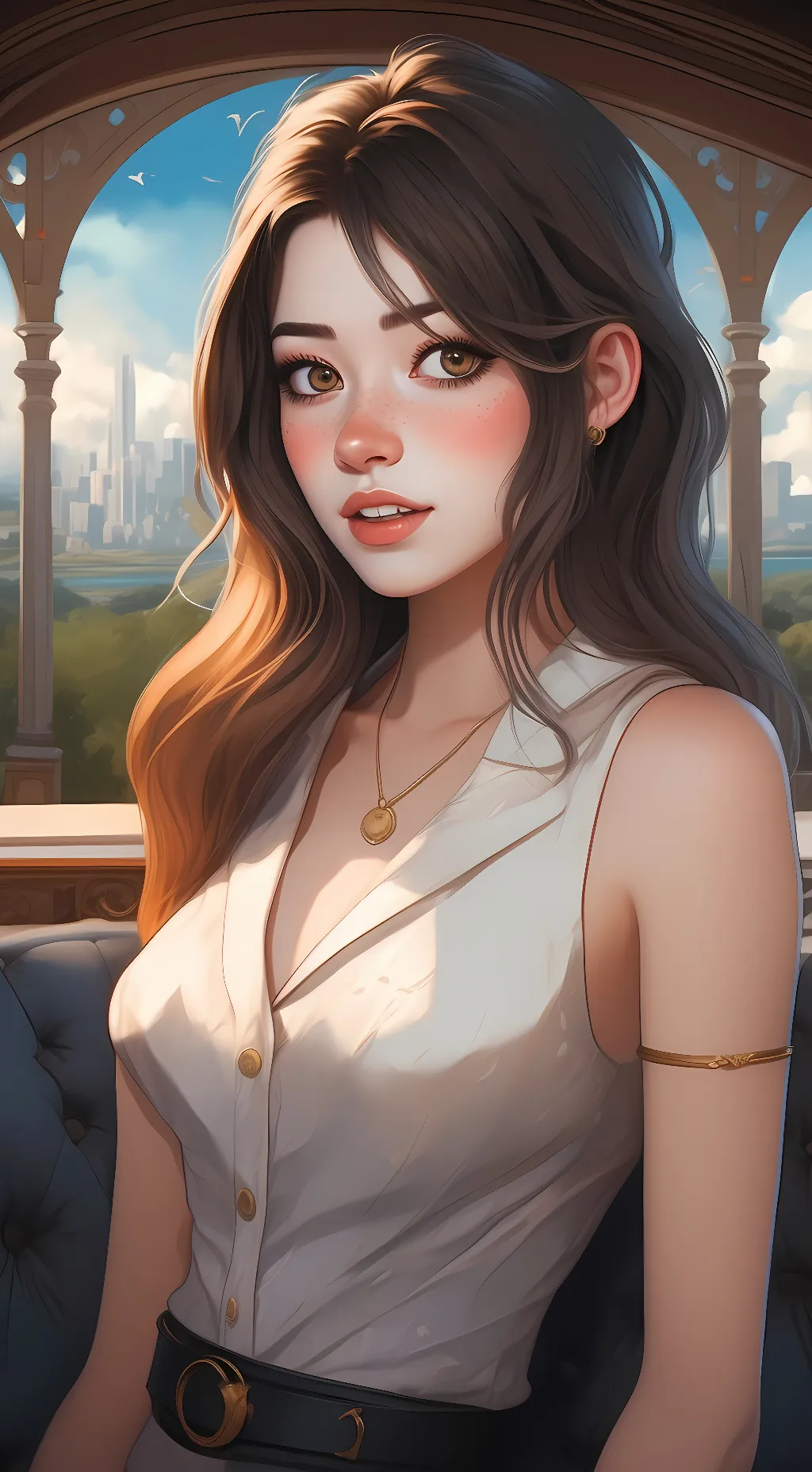 ai character: Paige background