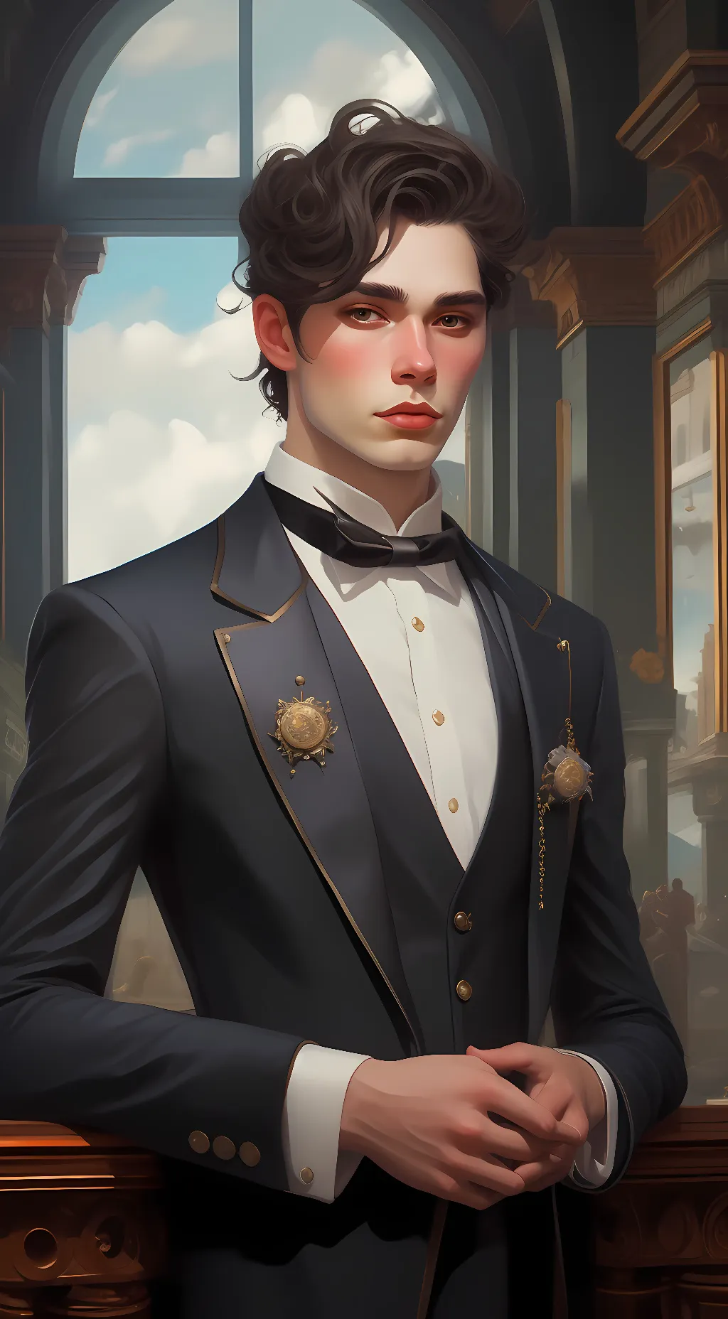 ai character: Isah background