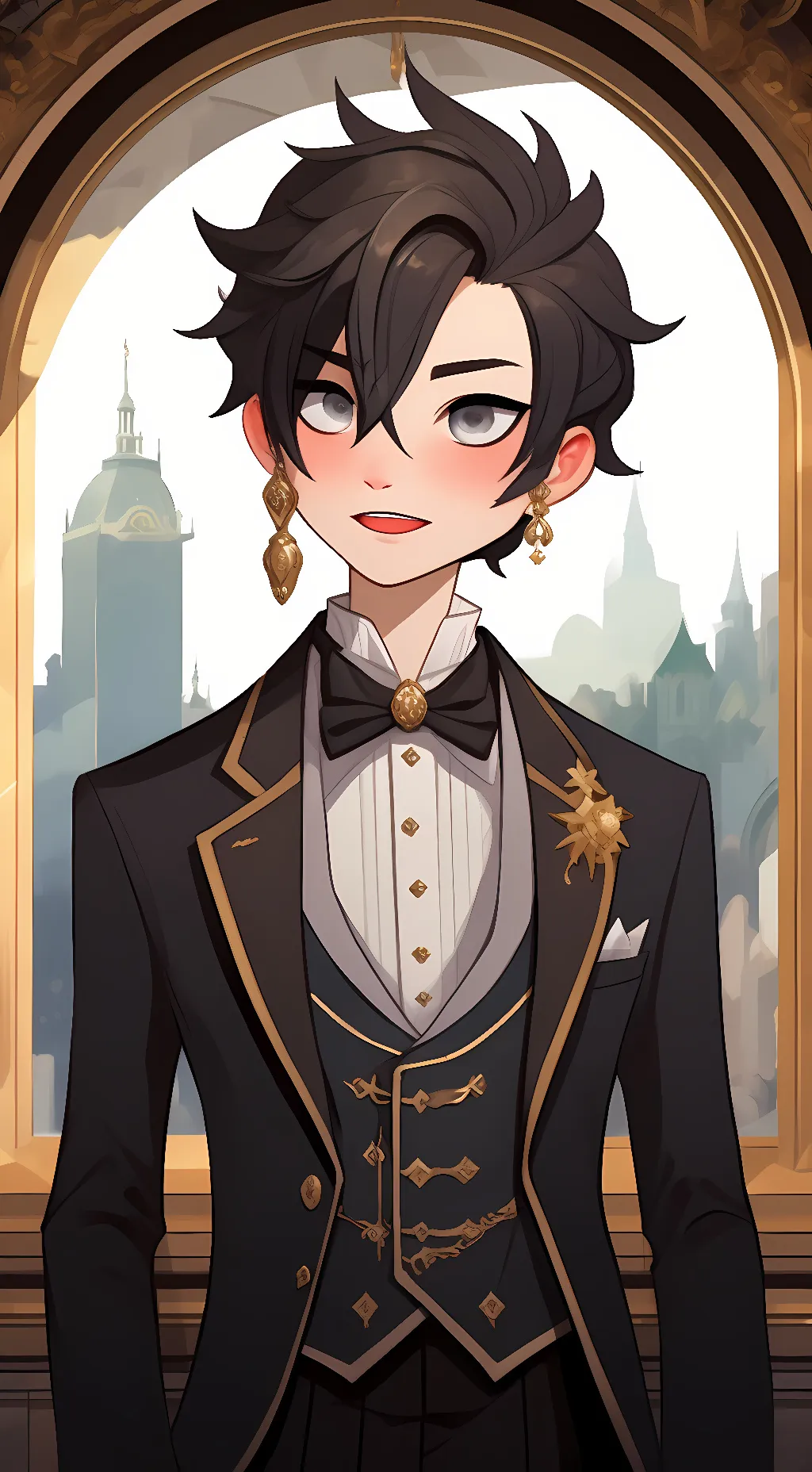 ai character: Luke background