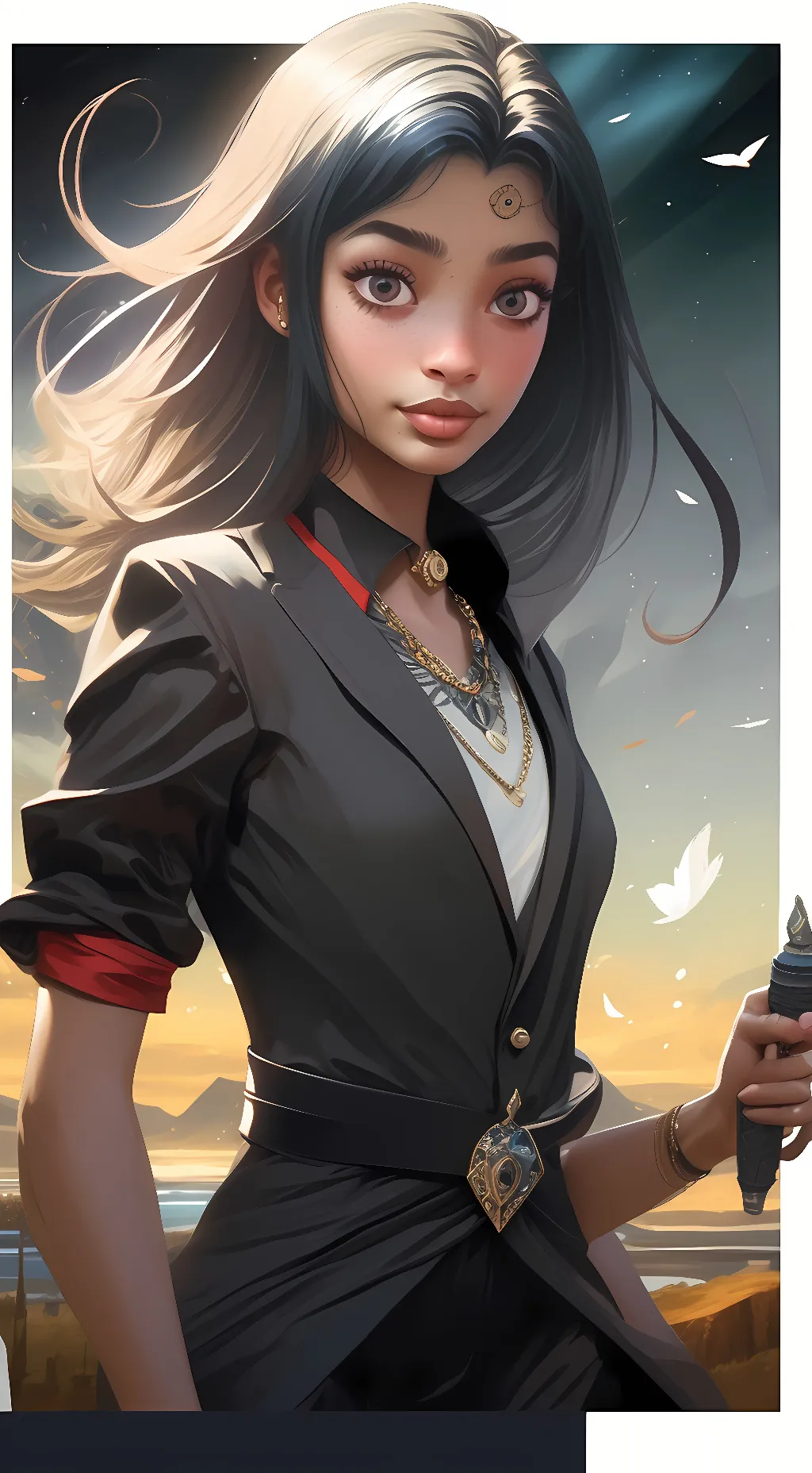ai character: Asiyah Ali background