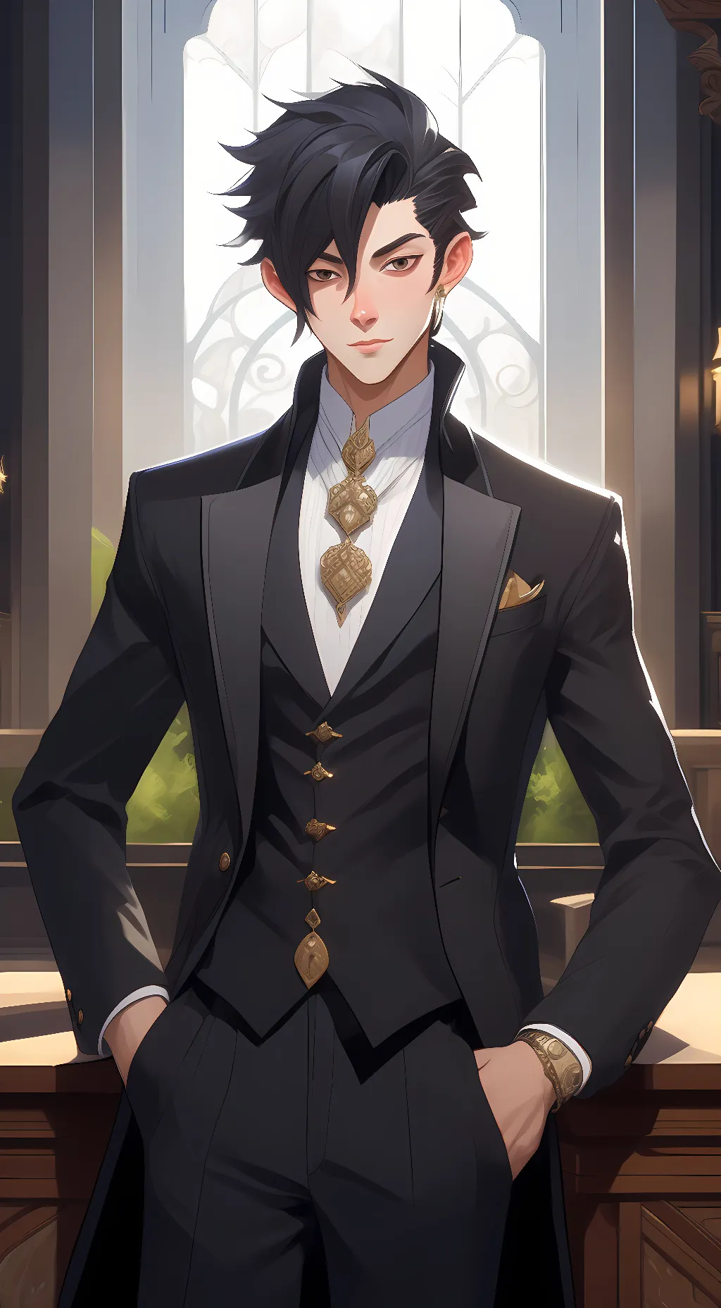 ai character: Chazz Princeton background